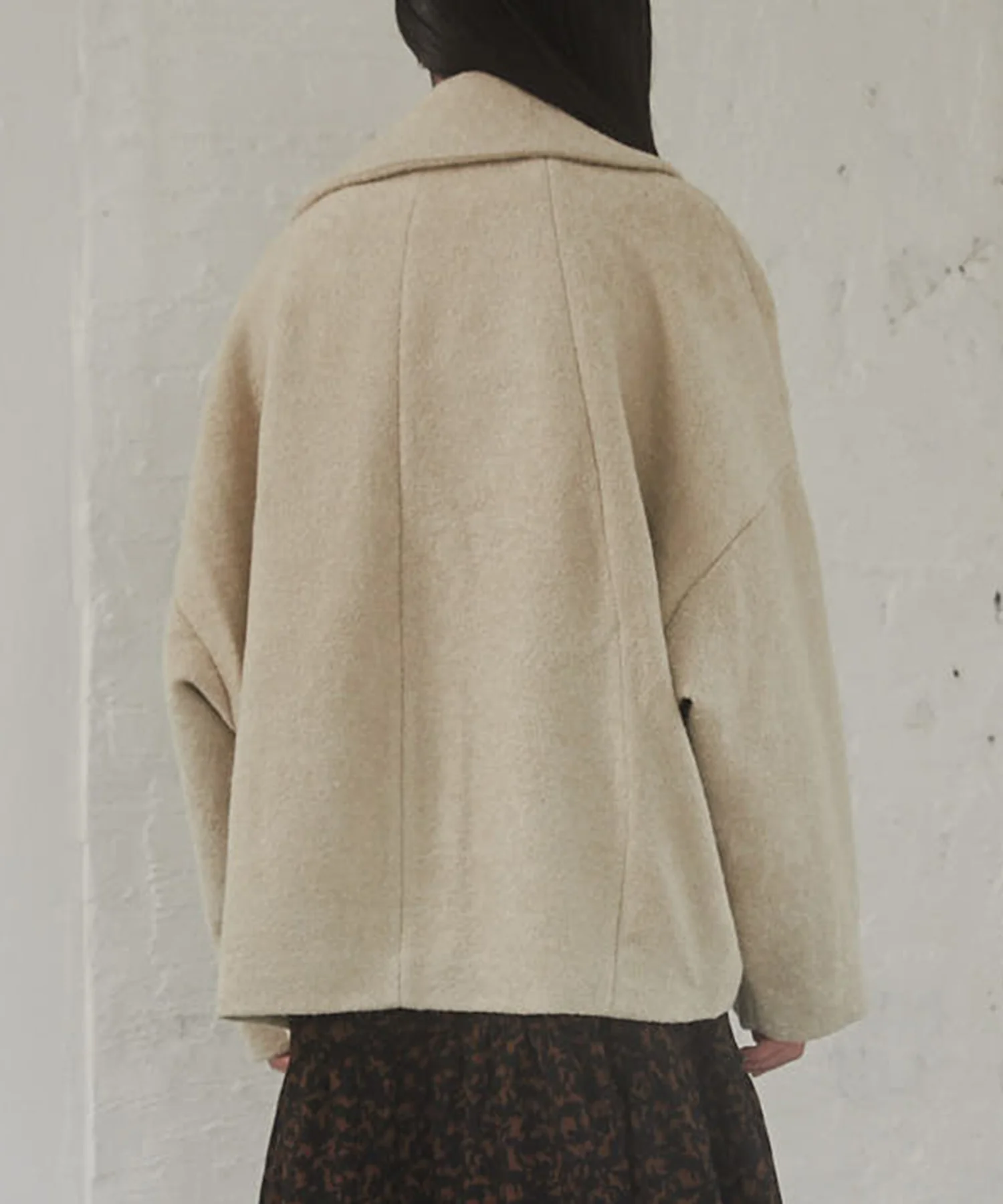 ミニブークレ オーバージャケット