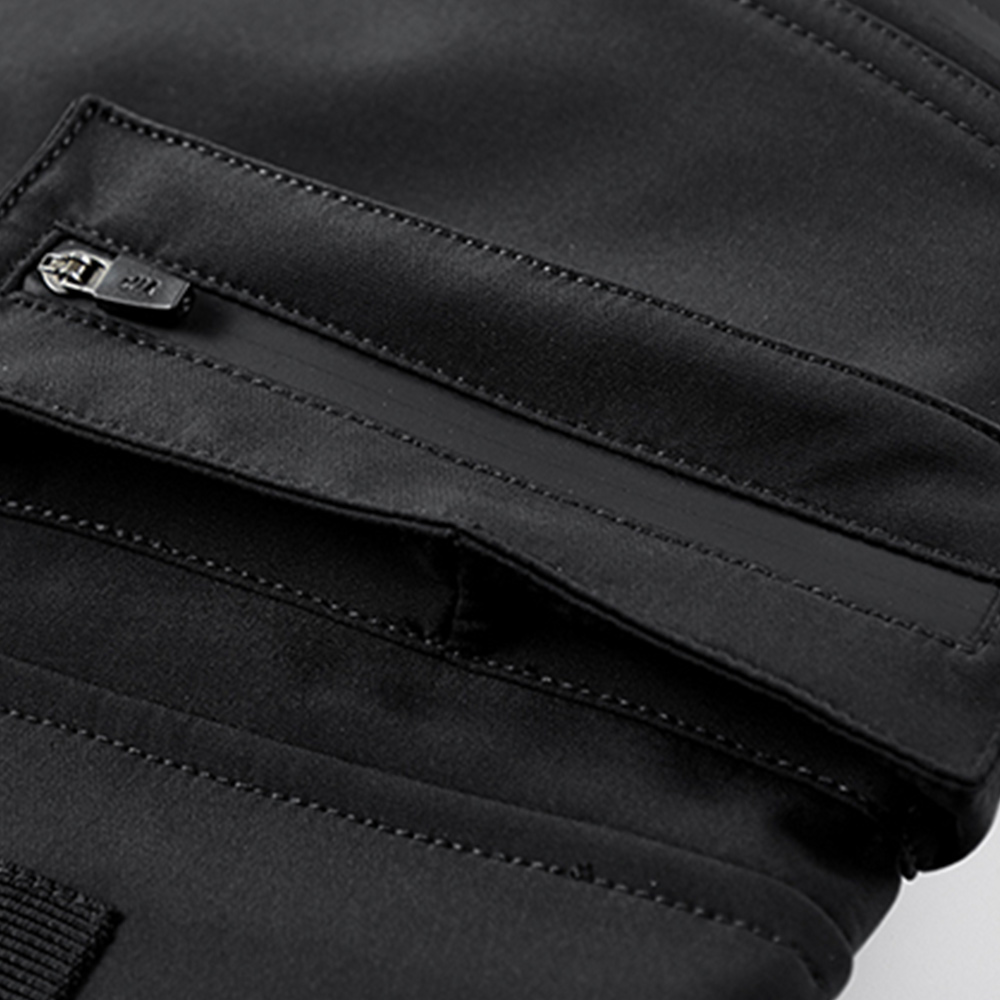 裏起毛　機能性　裾絞りカーゴパンツ/サイクルパンツ