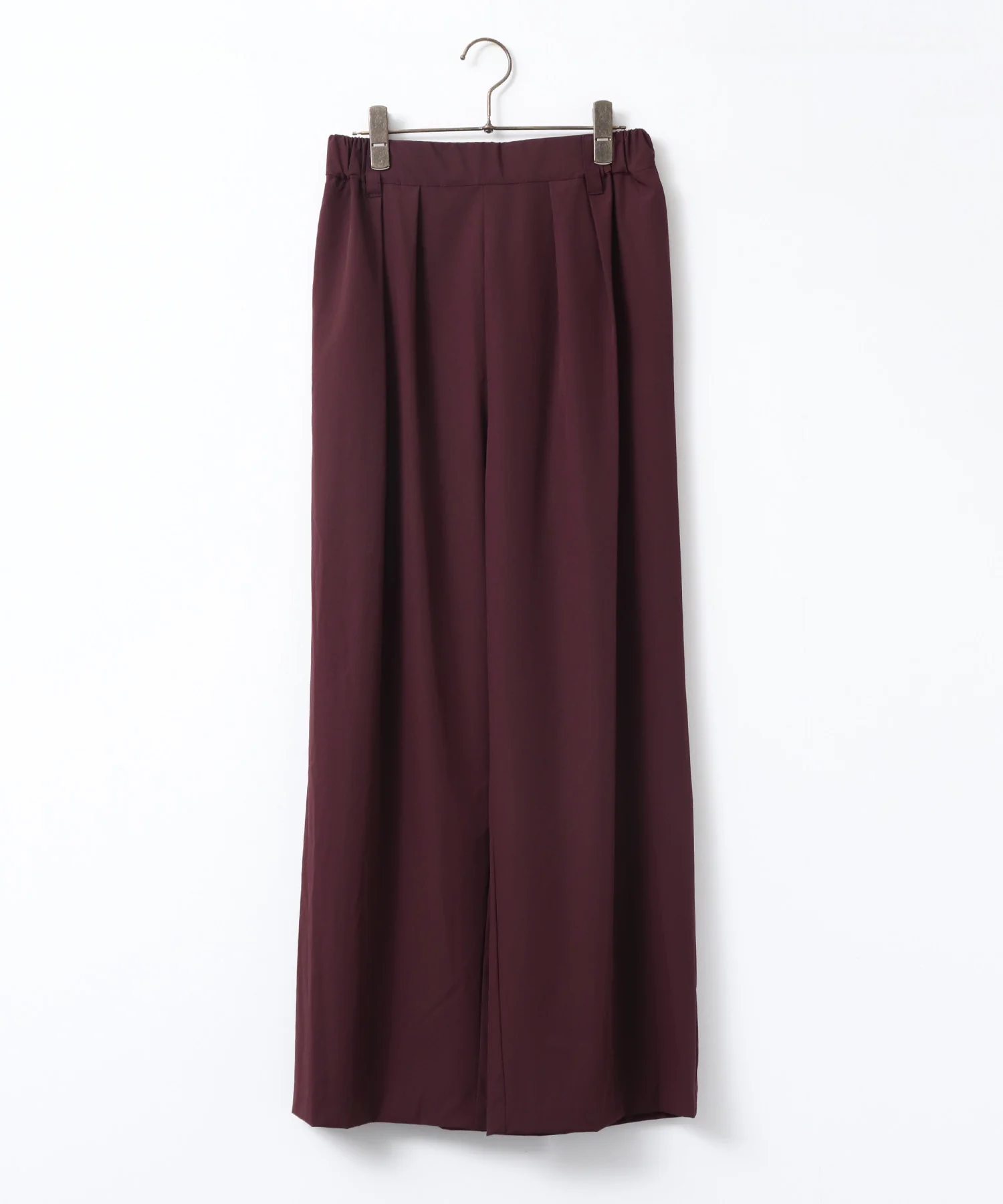 【接触冷感】ワイドストレートパンツ