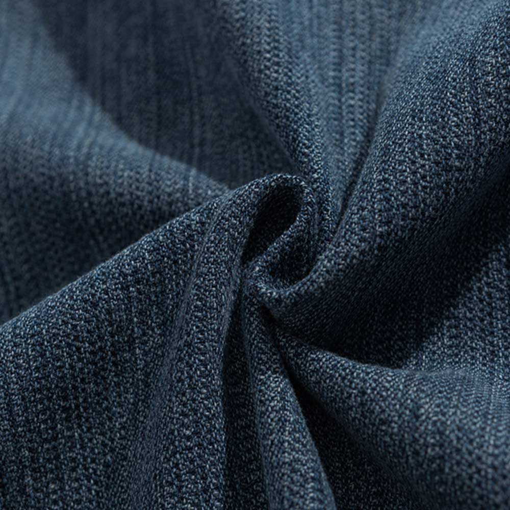 アメカジデニム長袖シャツ