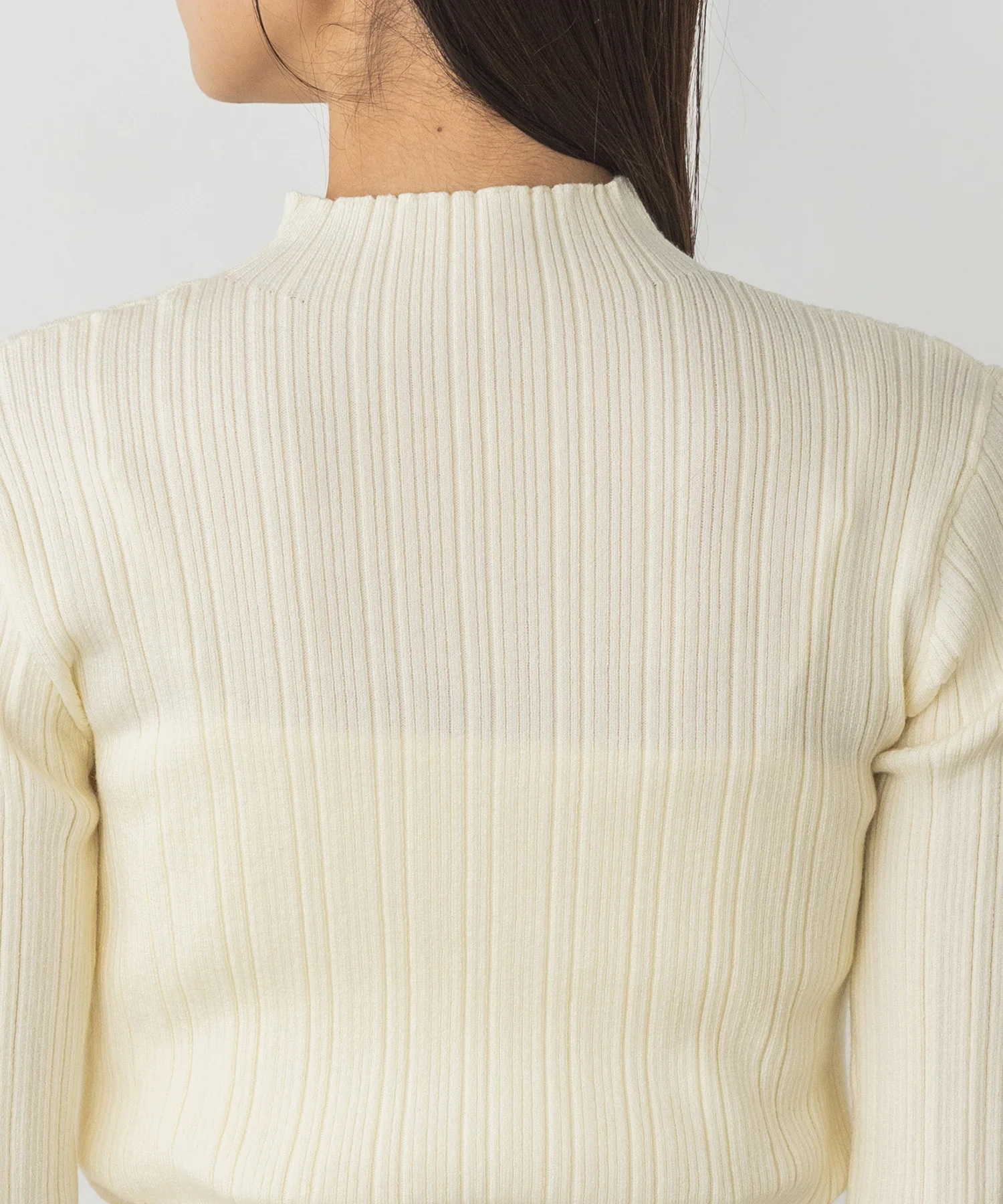 【静電気防止】 やわもちヤーン ランダムリブニット 定番