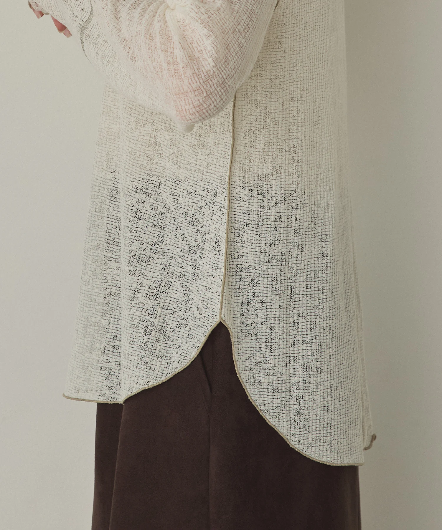 【新色追加】配色メロウ シアートップス