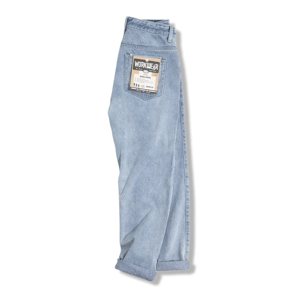 アメリカンヴィンテージダッドジーンズ