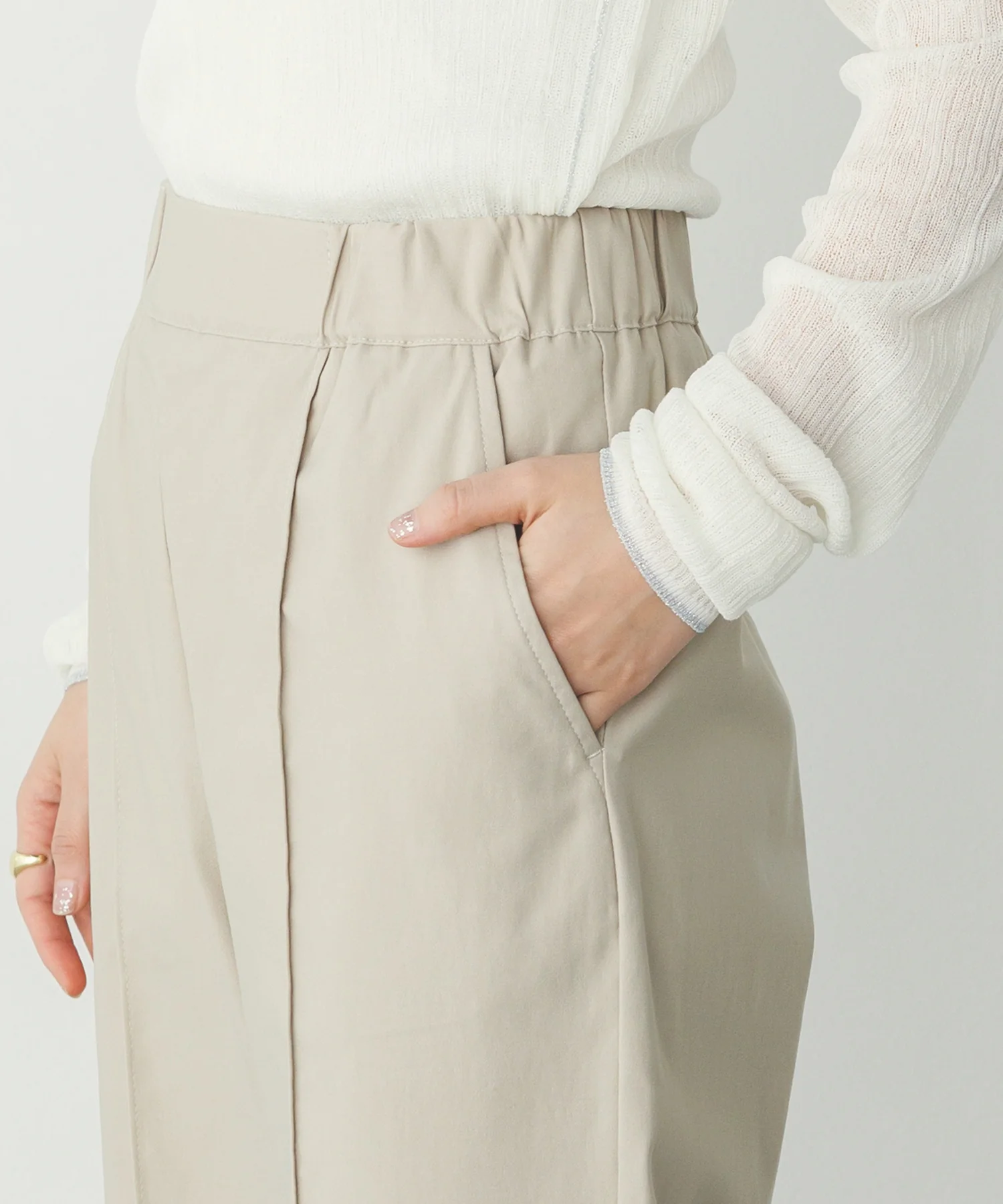 【ストレッチ】バリラク ストレートパンツ