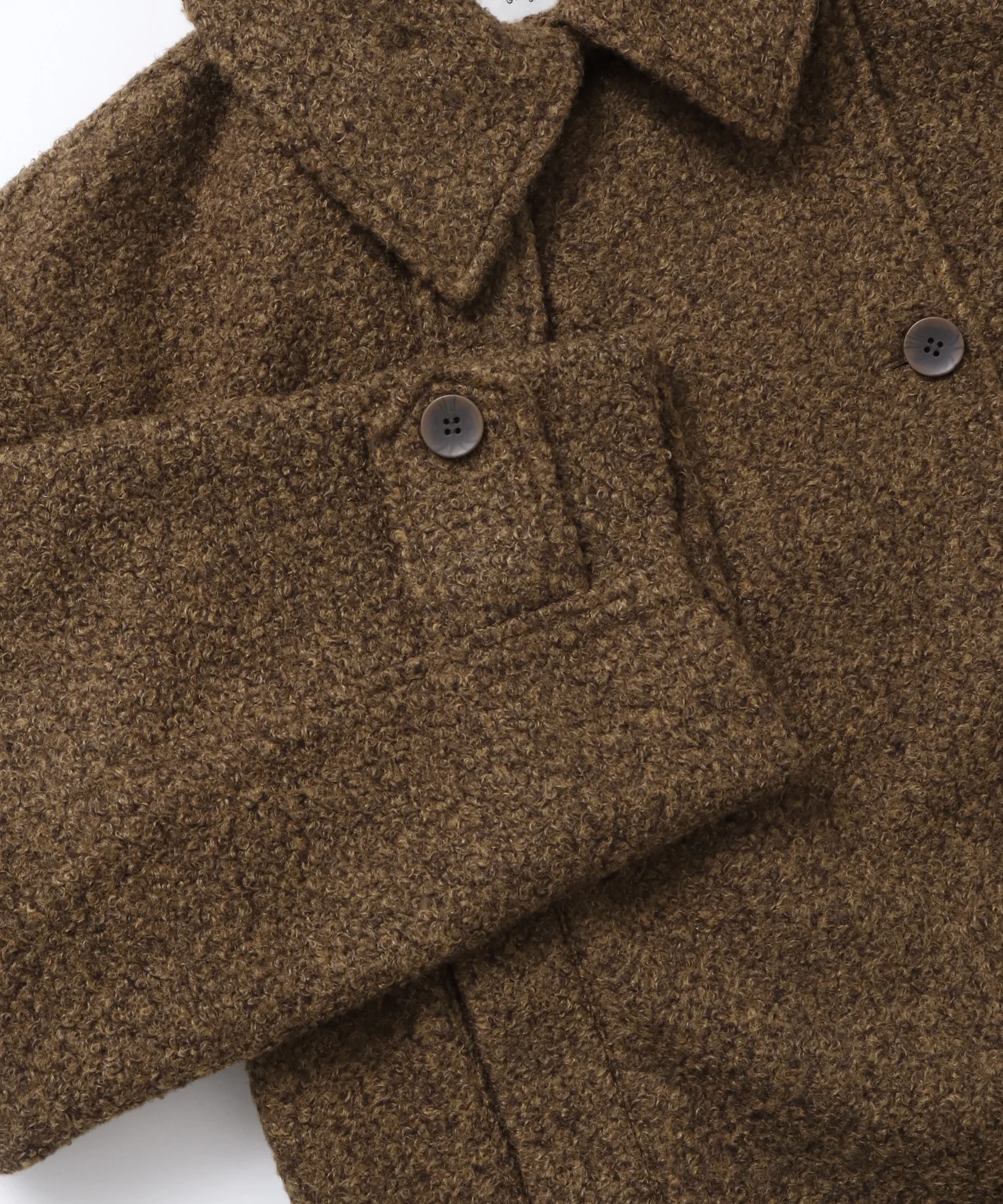 くるくるブークレ ミディアムコート