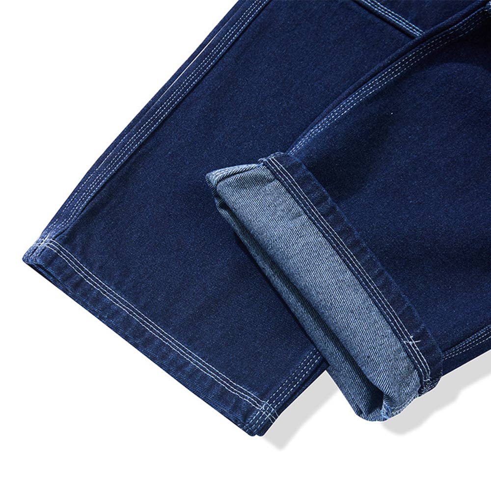 Wabashストライプ 柄　12oz高密度デニムワークパンツ