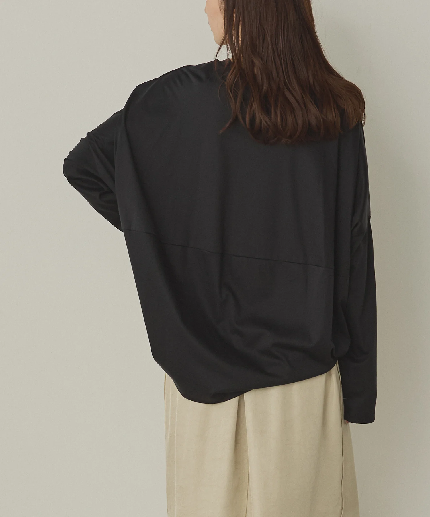 コクーンシルエット ロンT