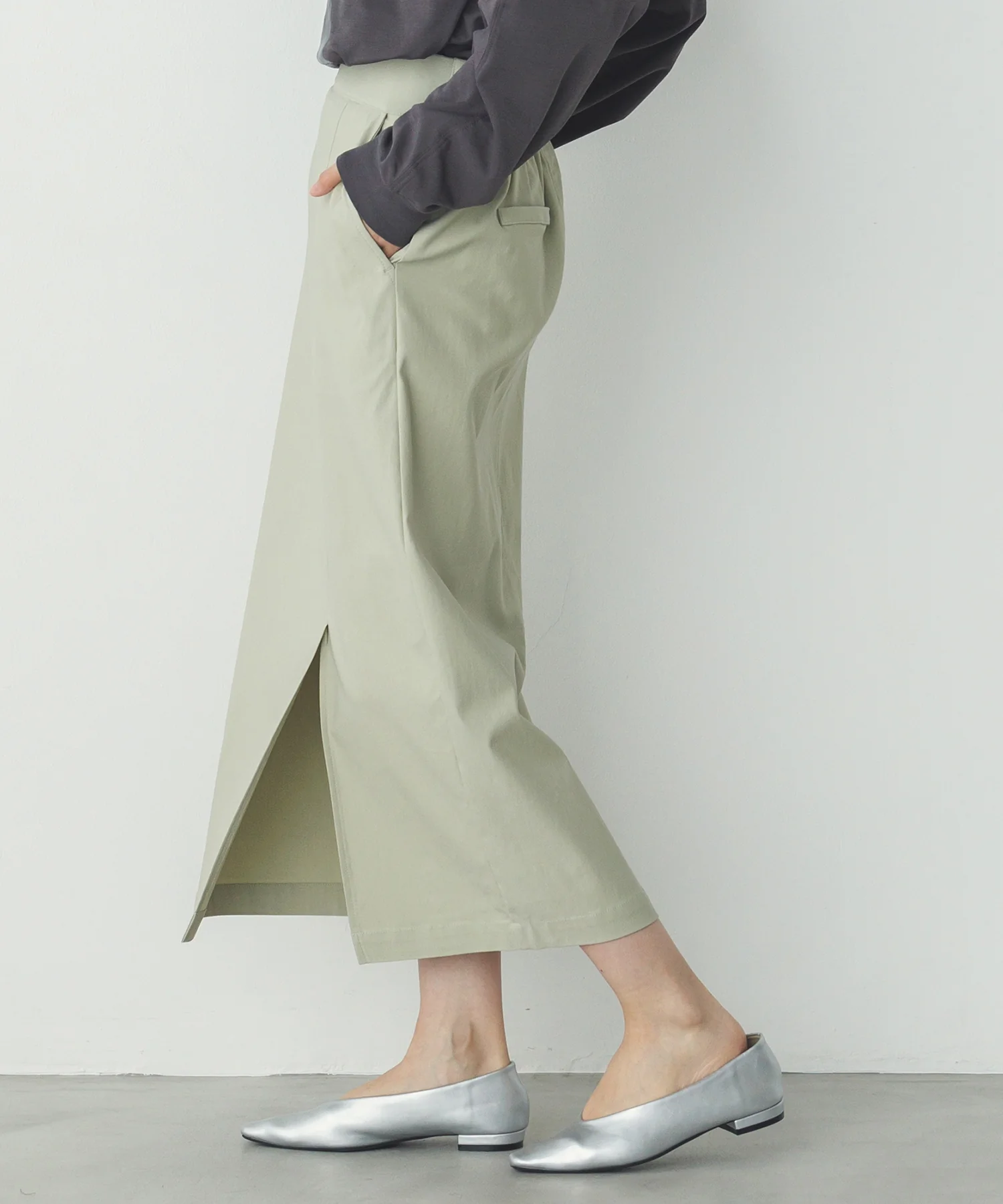 【新色追加】【ストレッチ】バリラク タイトスカート