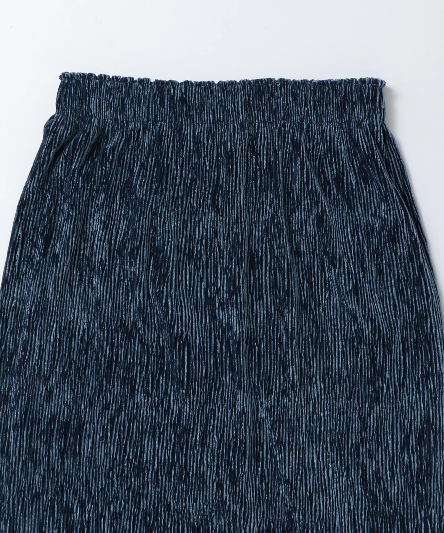 ベロアプリーツタイトスカート