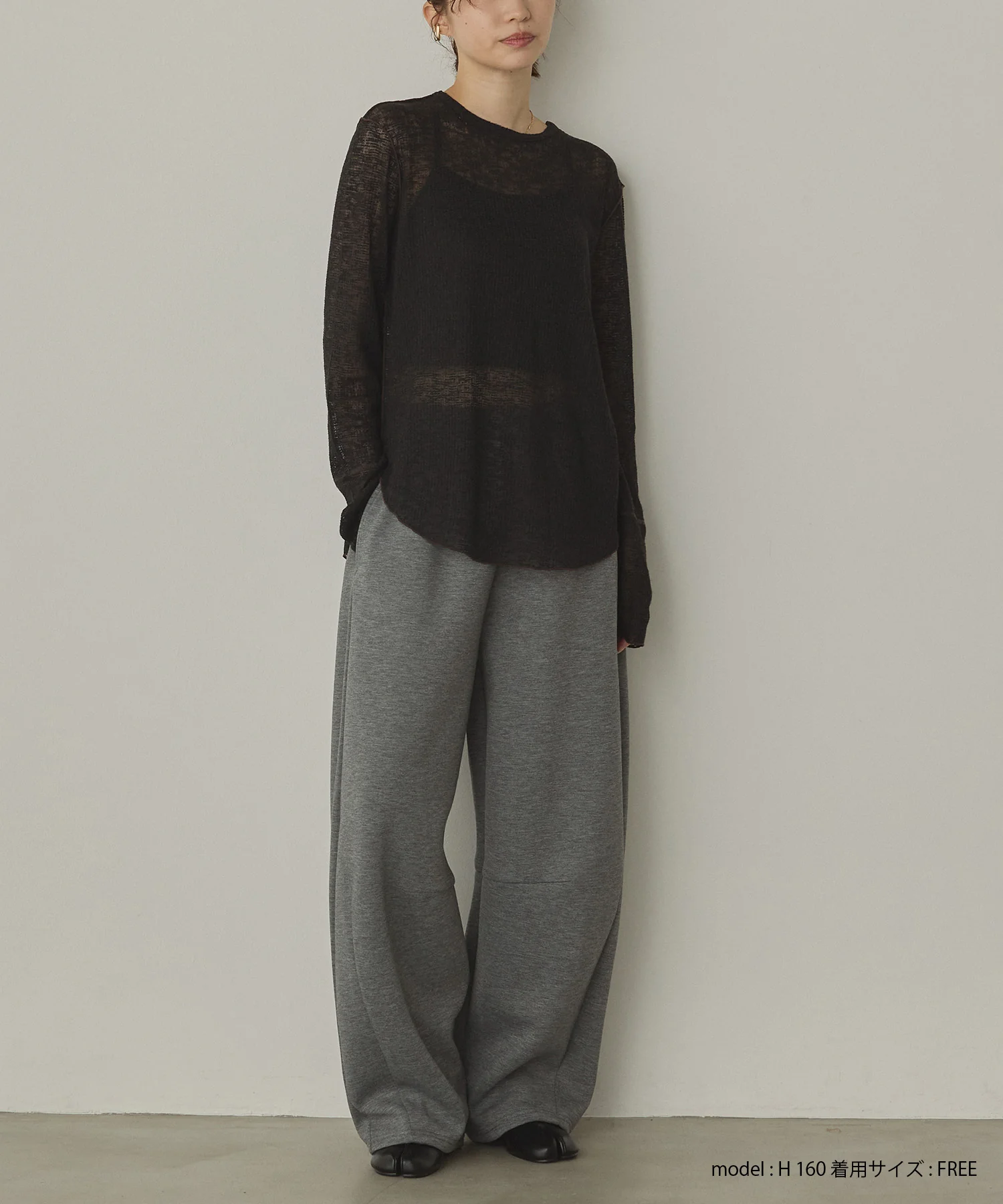 【新色追加】配色メロウ シアートップス