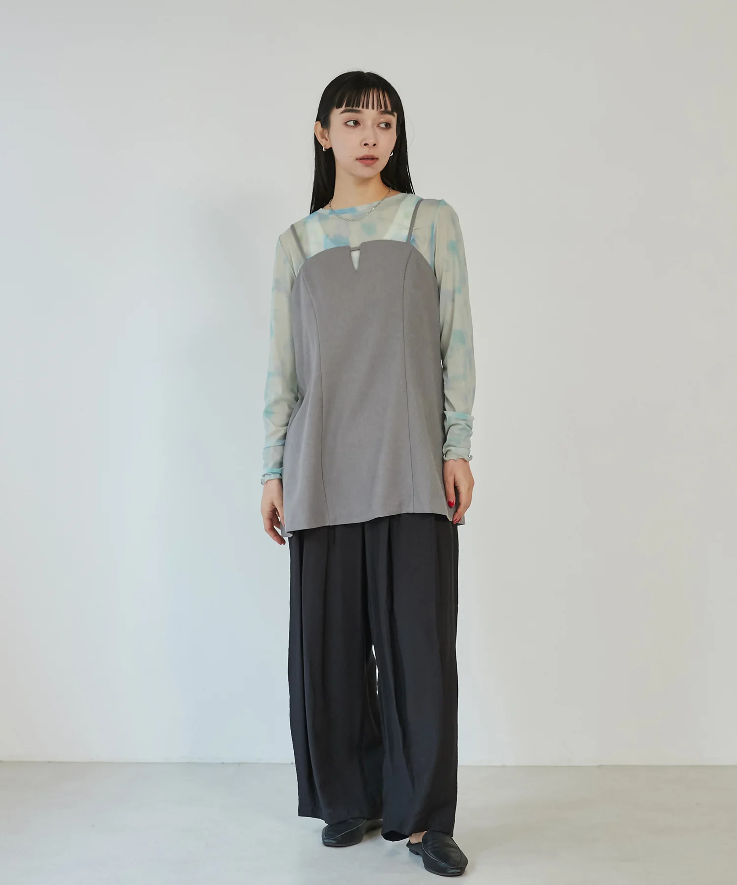 ミディキャミビスチェ