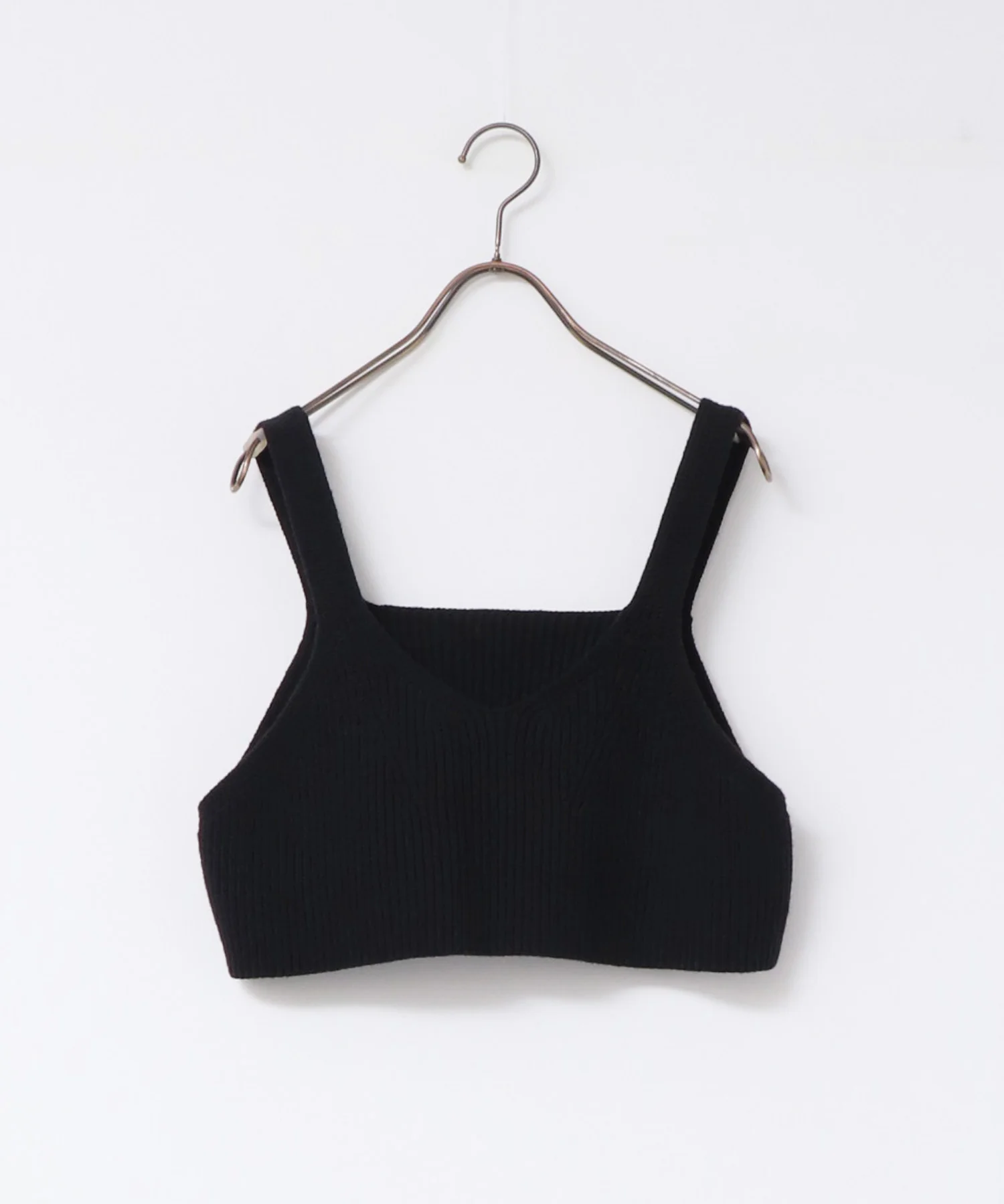 【静電気防止】やわもちヤーン ニットビスチェ