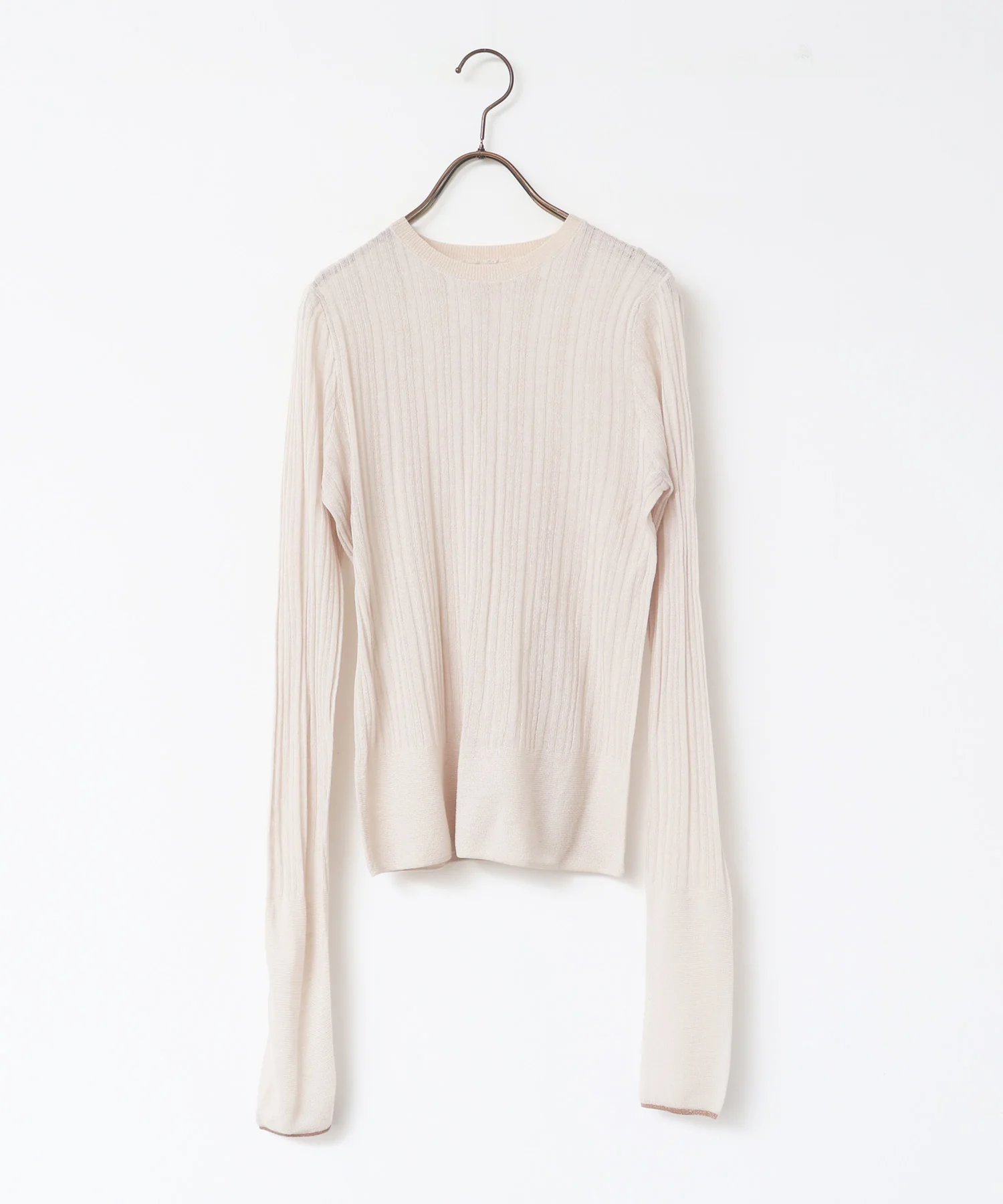 【WEB限定/別注】ランダム リブシアーニット