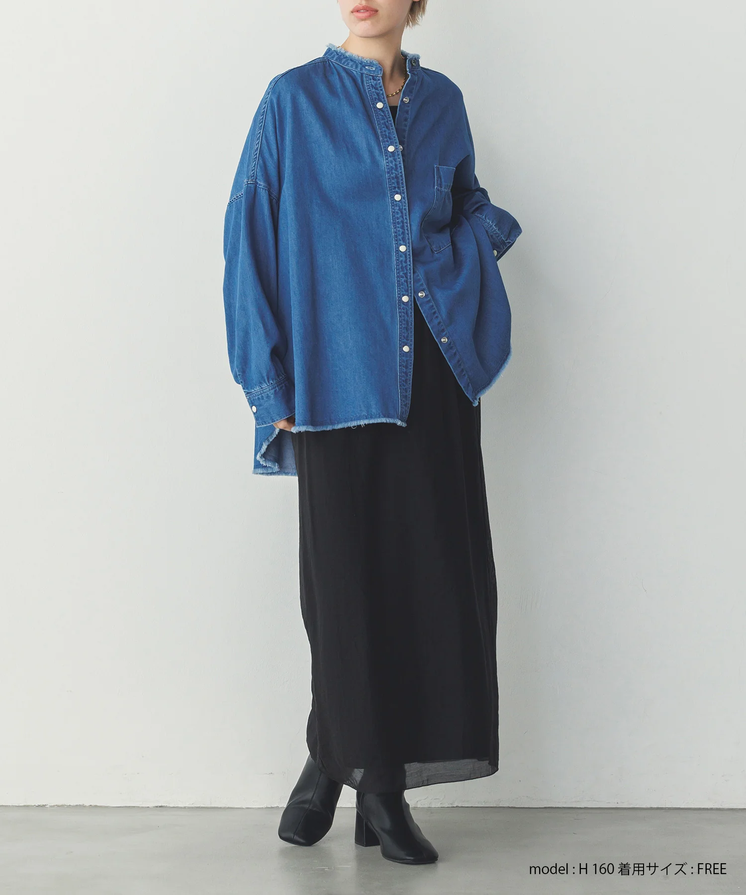 シアーポンチ レイヤードスカートセット