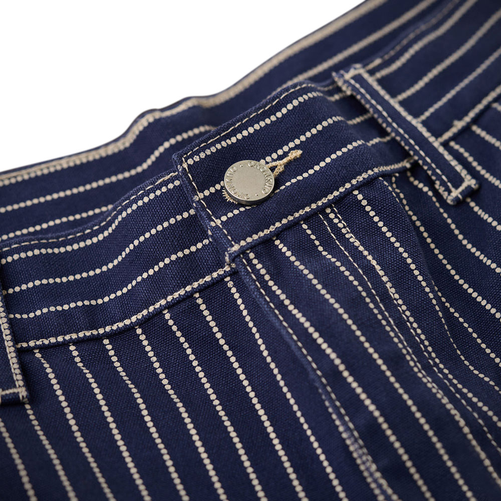 WABASHストライプカーゴパンツ