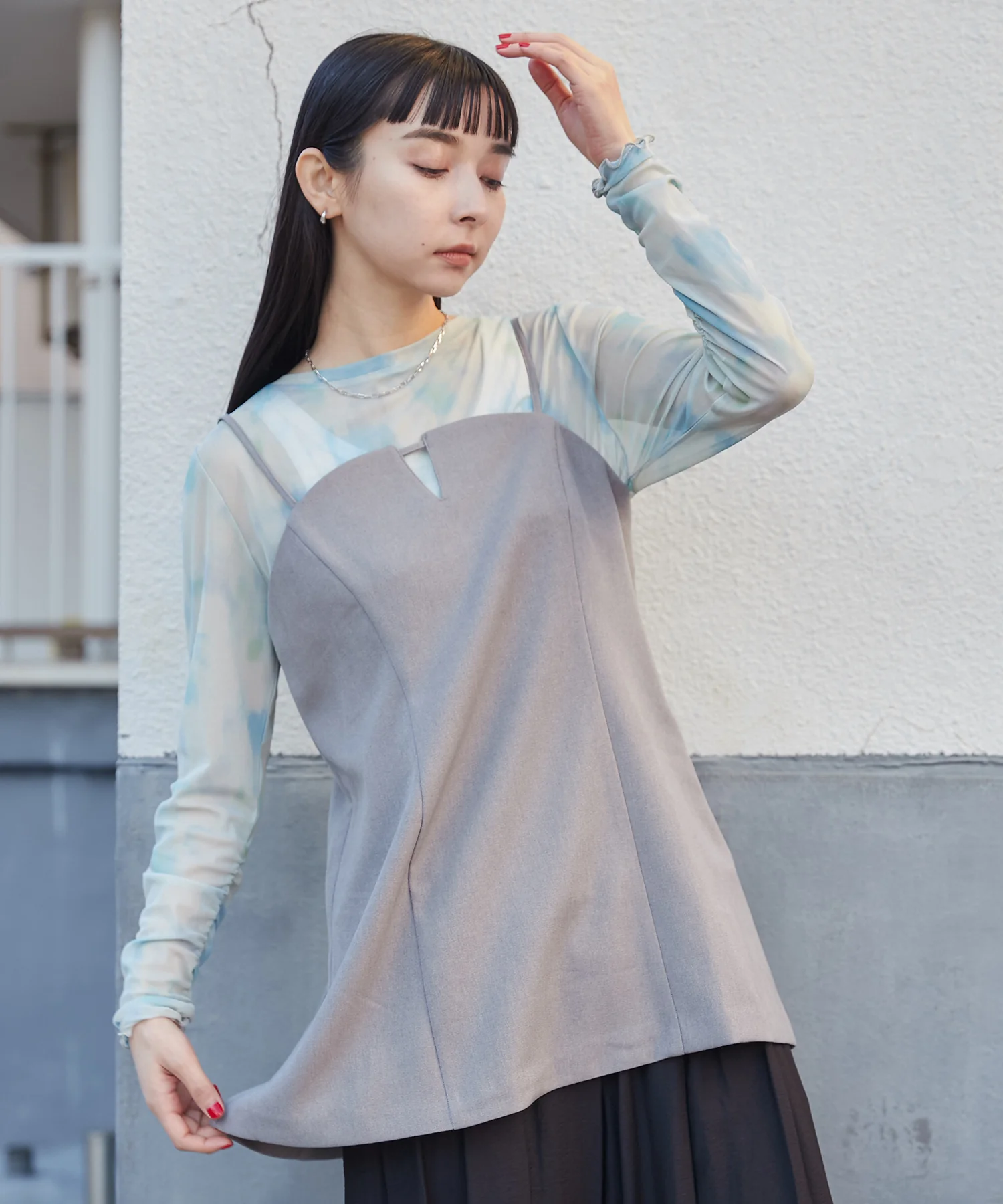 ミディキャミビスチェ