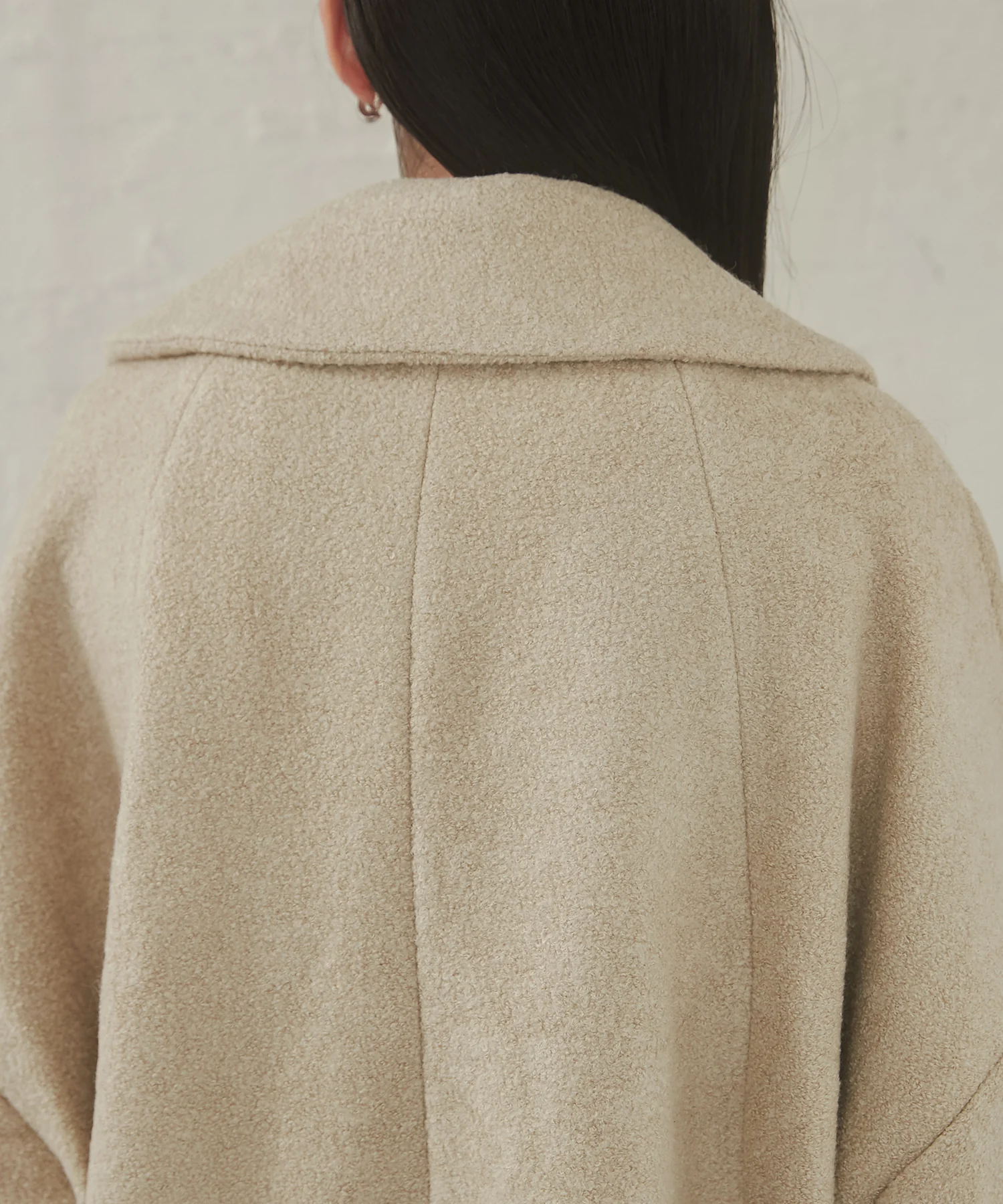 ミニブークレ オーバージャケット