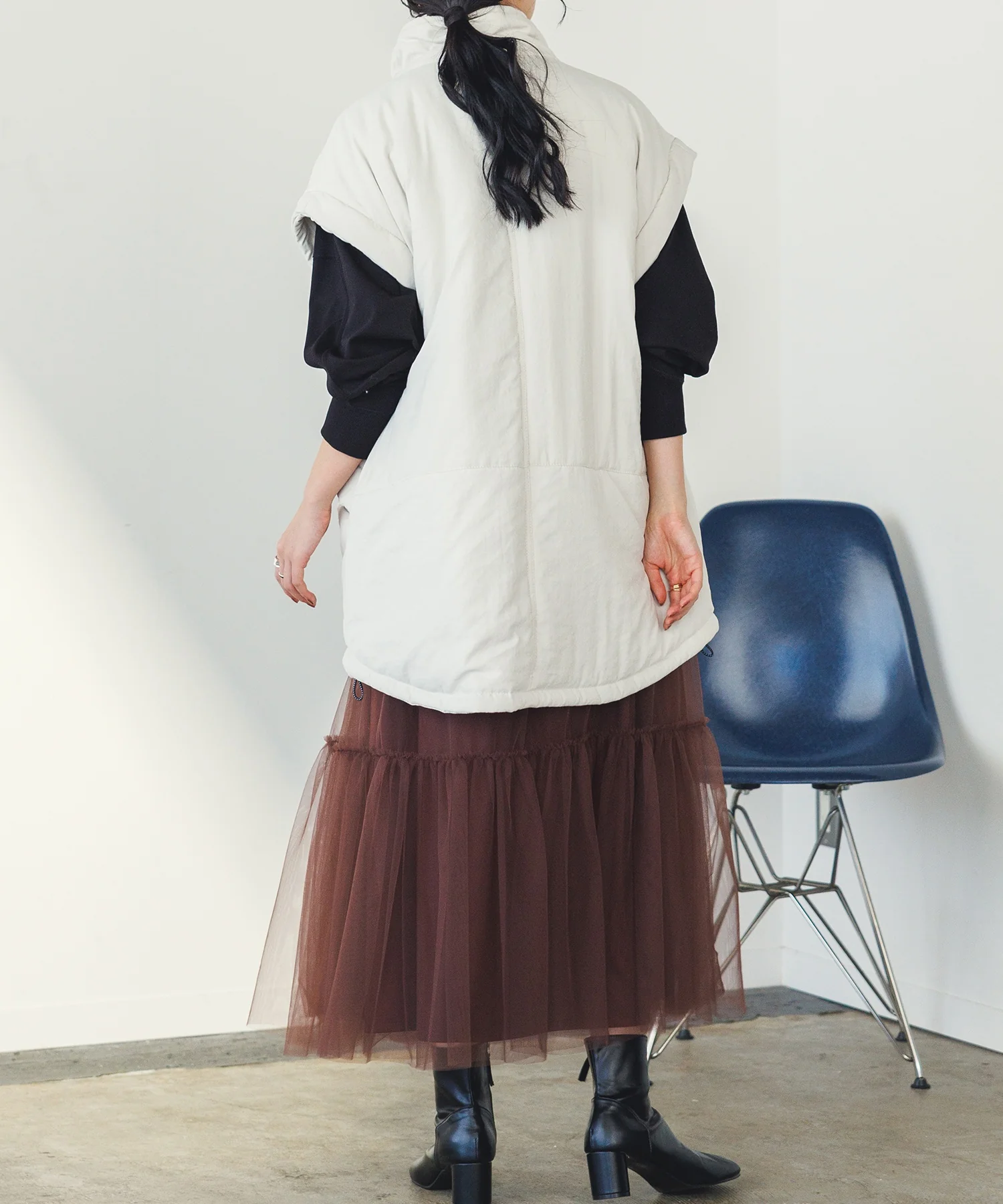 袖取り外しモッズコート