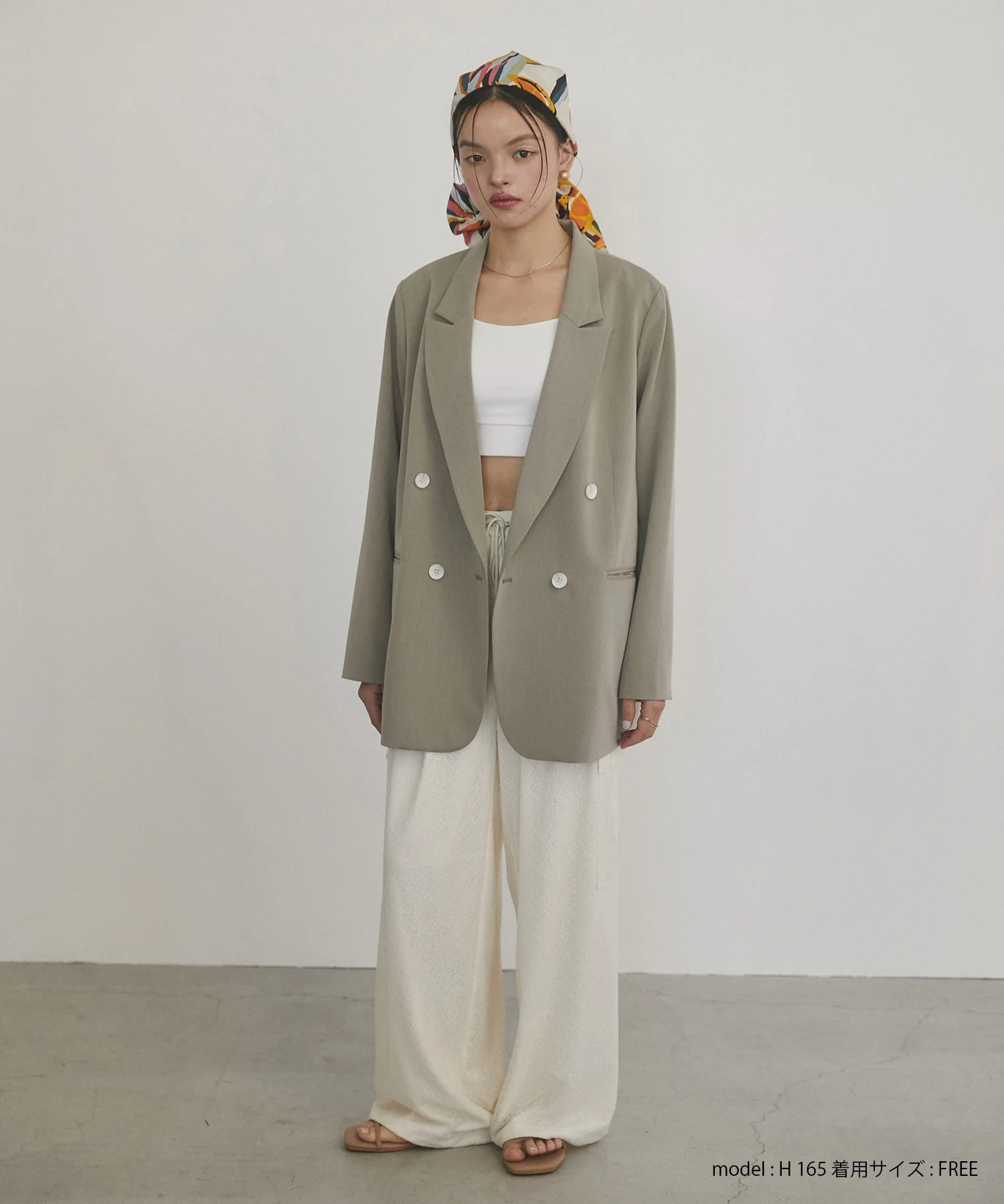 メッシュレース カーゴパンツ