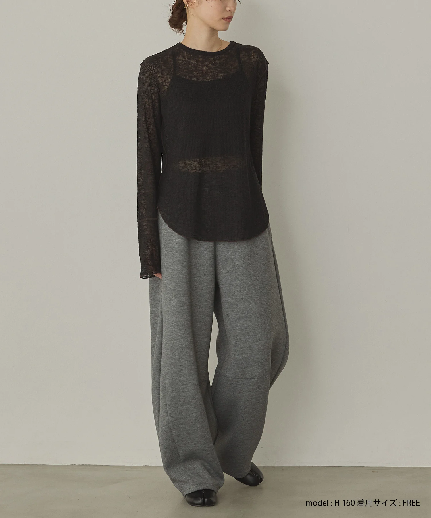 【新色追加】配色メロウ シアートップス