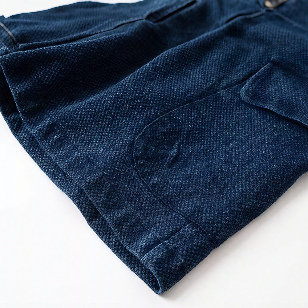 藍染こめつぶおりワークショーツ