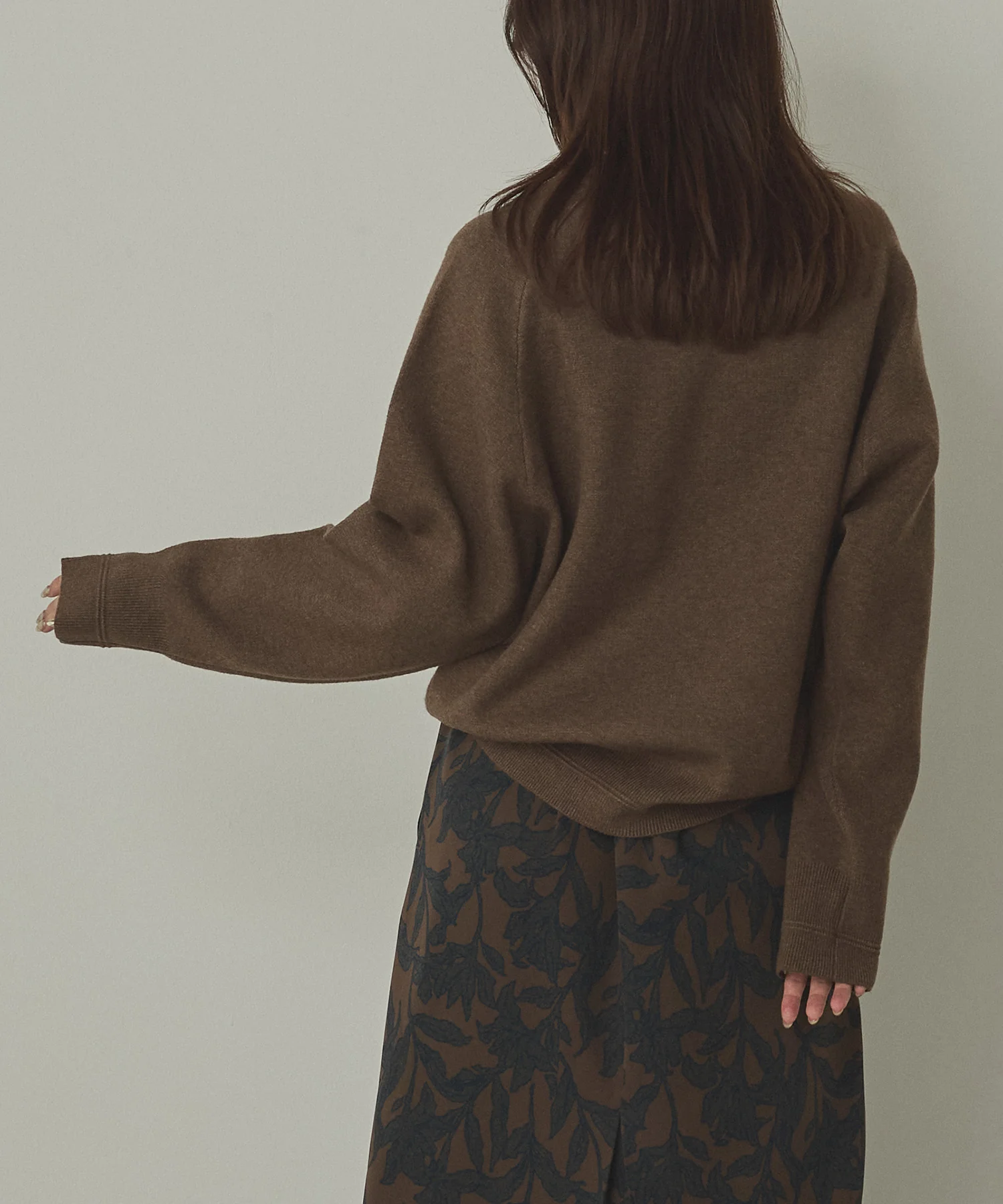 【WEB限定/別注】【新色追加】スウェットライクロゴニット