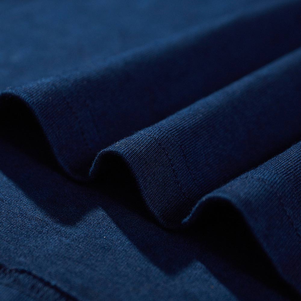 藍染メンズポロシャツ