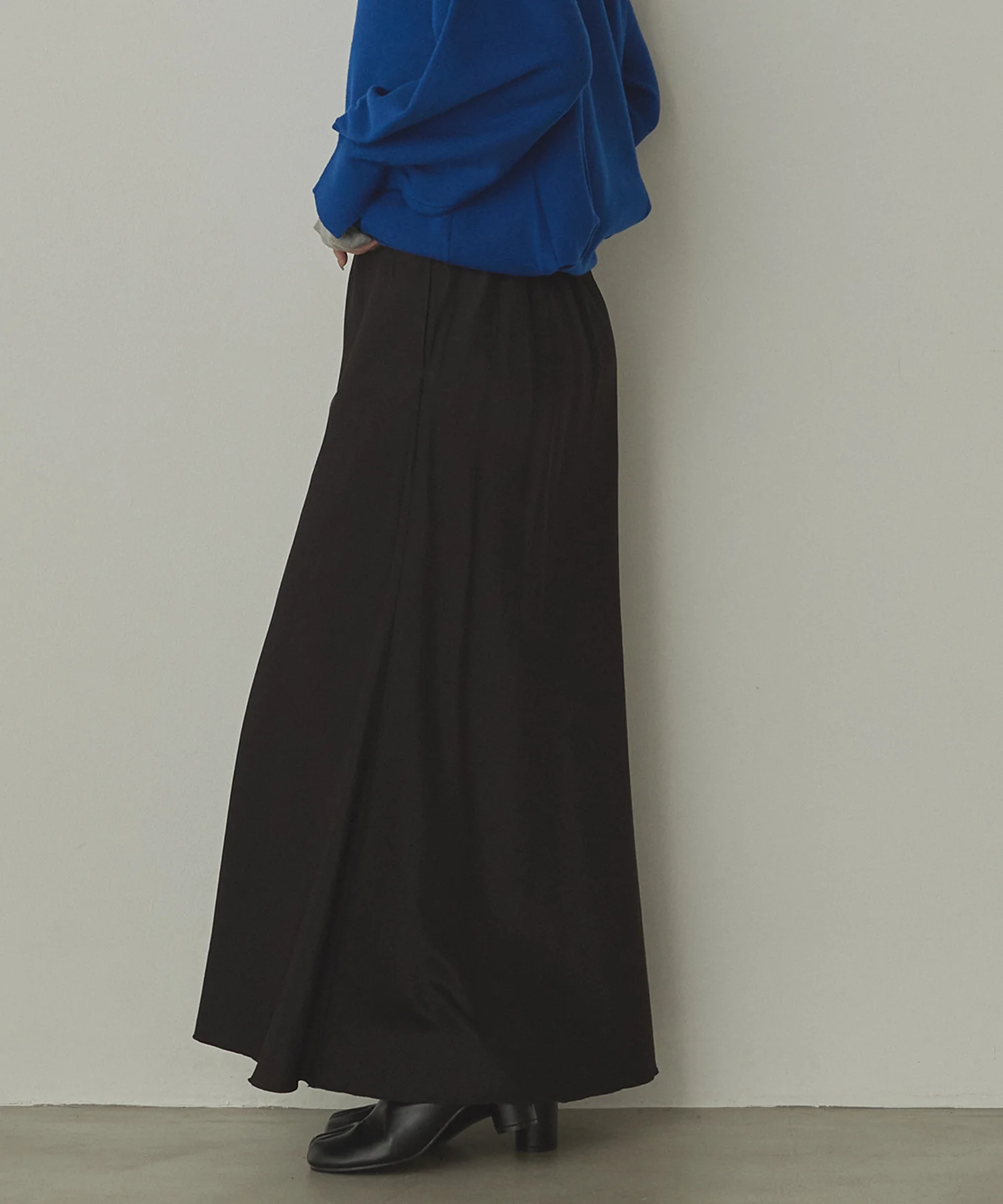 ビンテージサテン ナロースカート