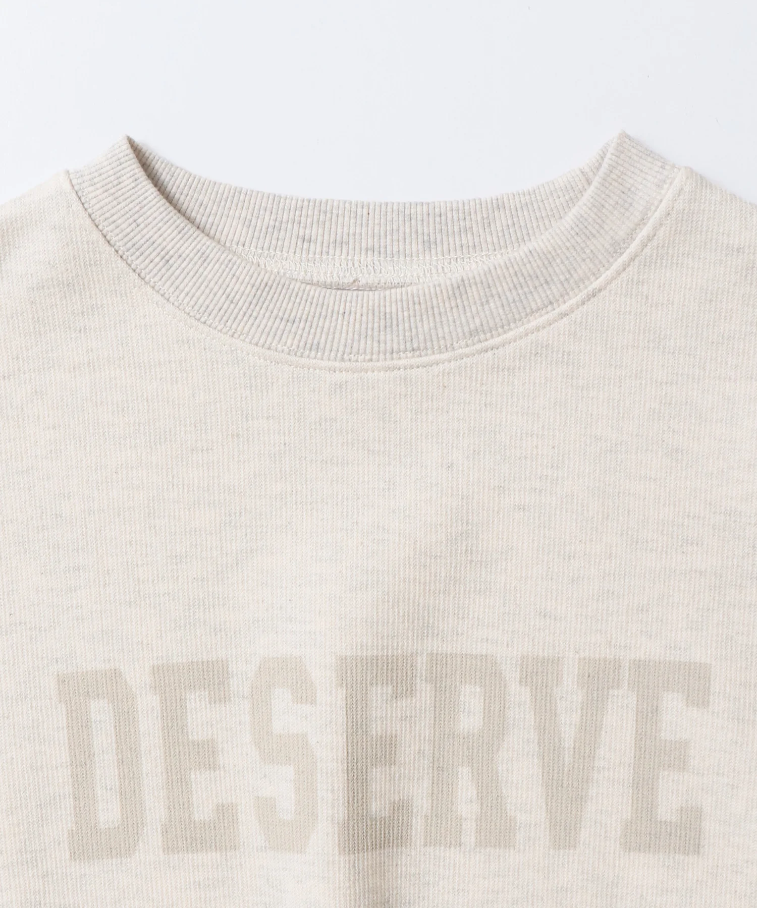 スリーブタック ロゴプリントスウェット