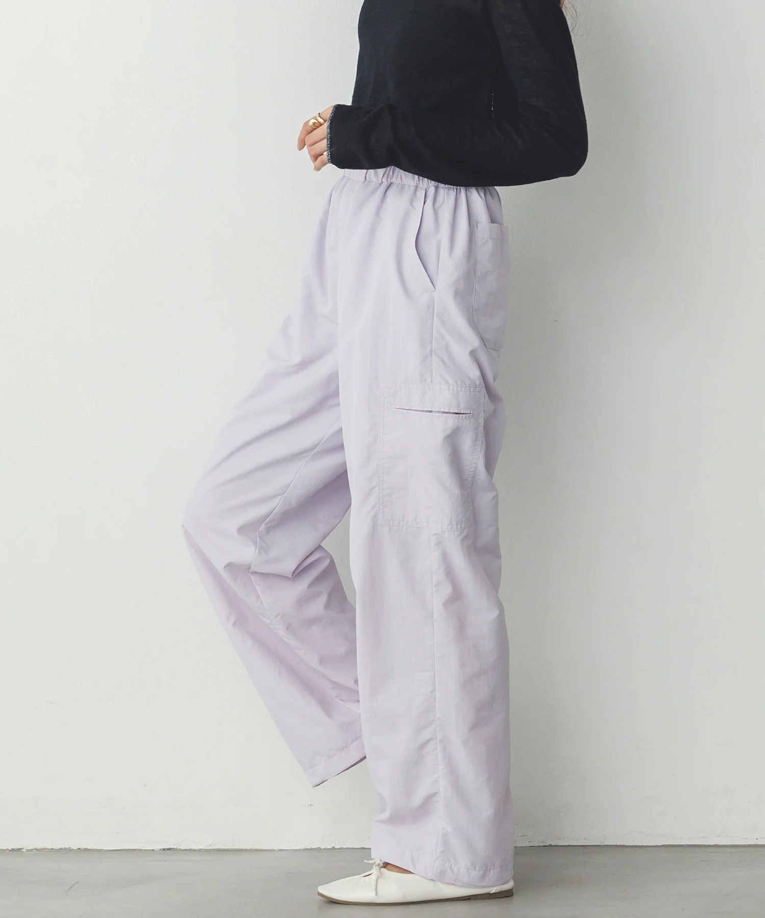 ナイロン カーゴパンツ