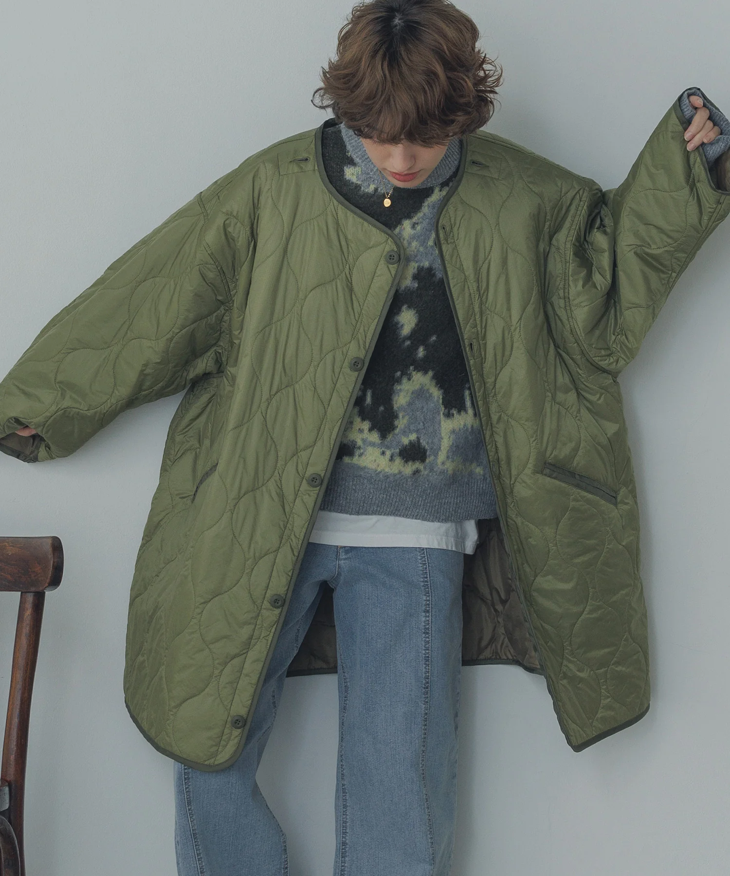 TCブロード M65ロングコート