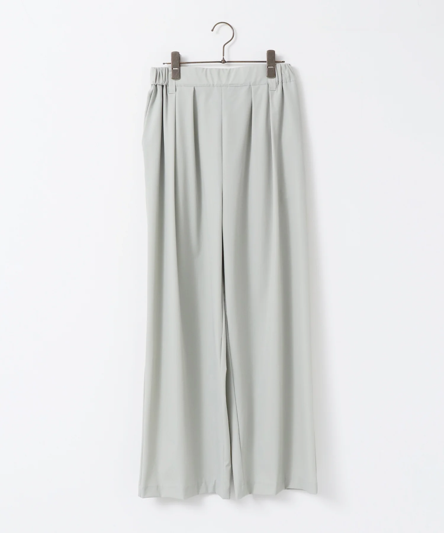 【接触冷感】ワイドストレートパンツ