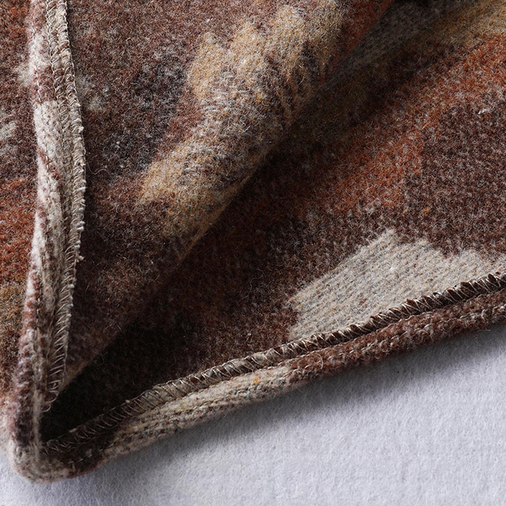 ナバホ柄先染め　ラシャシャツジャケット