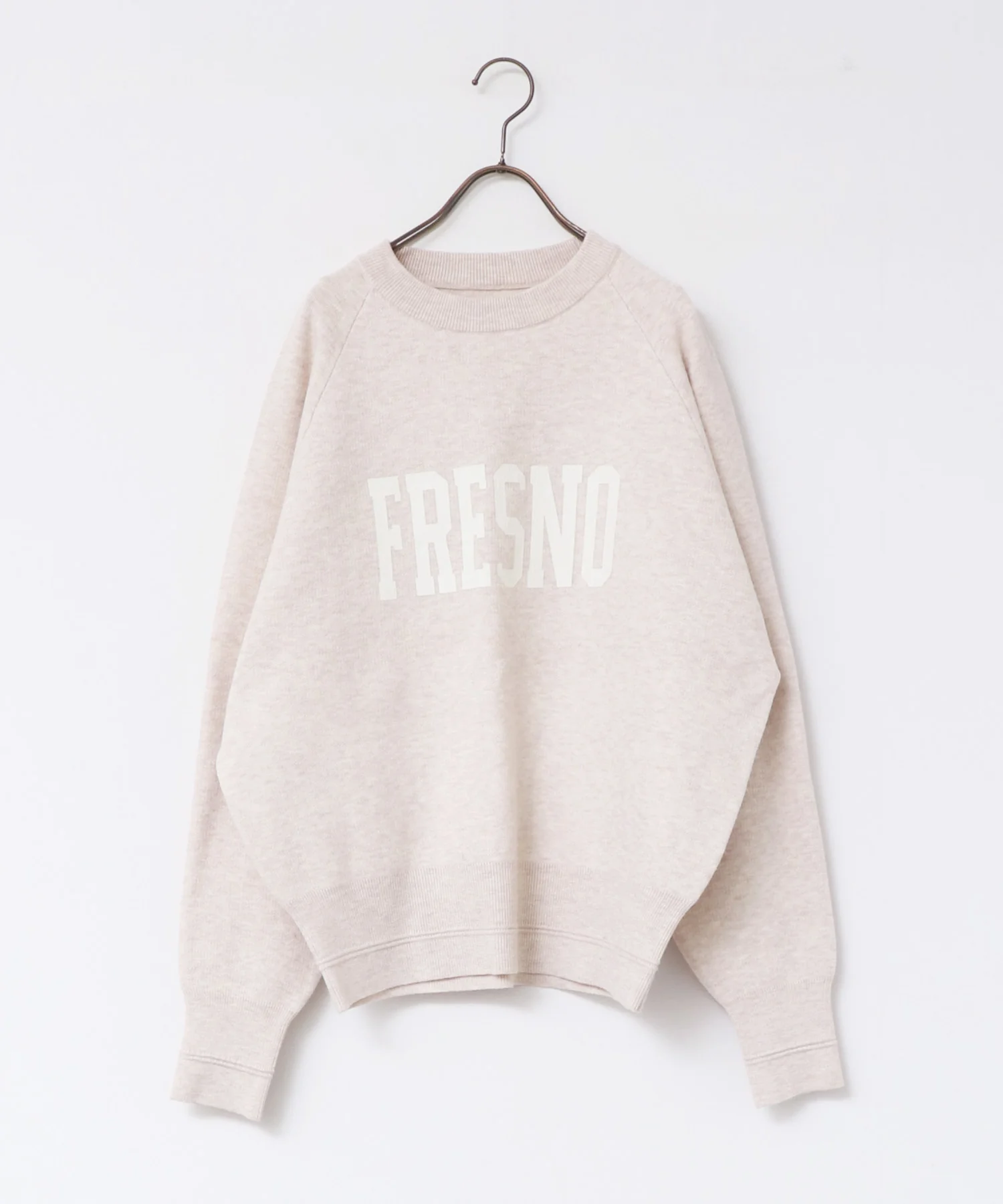 【WEB限定/別注】【新色追加】スウェットライクロゴニット