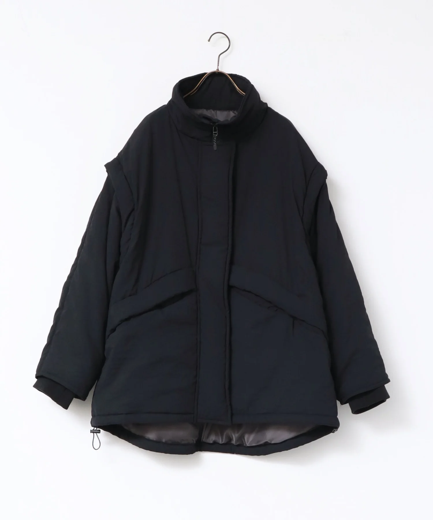 袖取り外しモッズコート