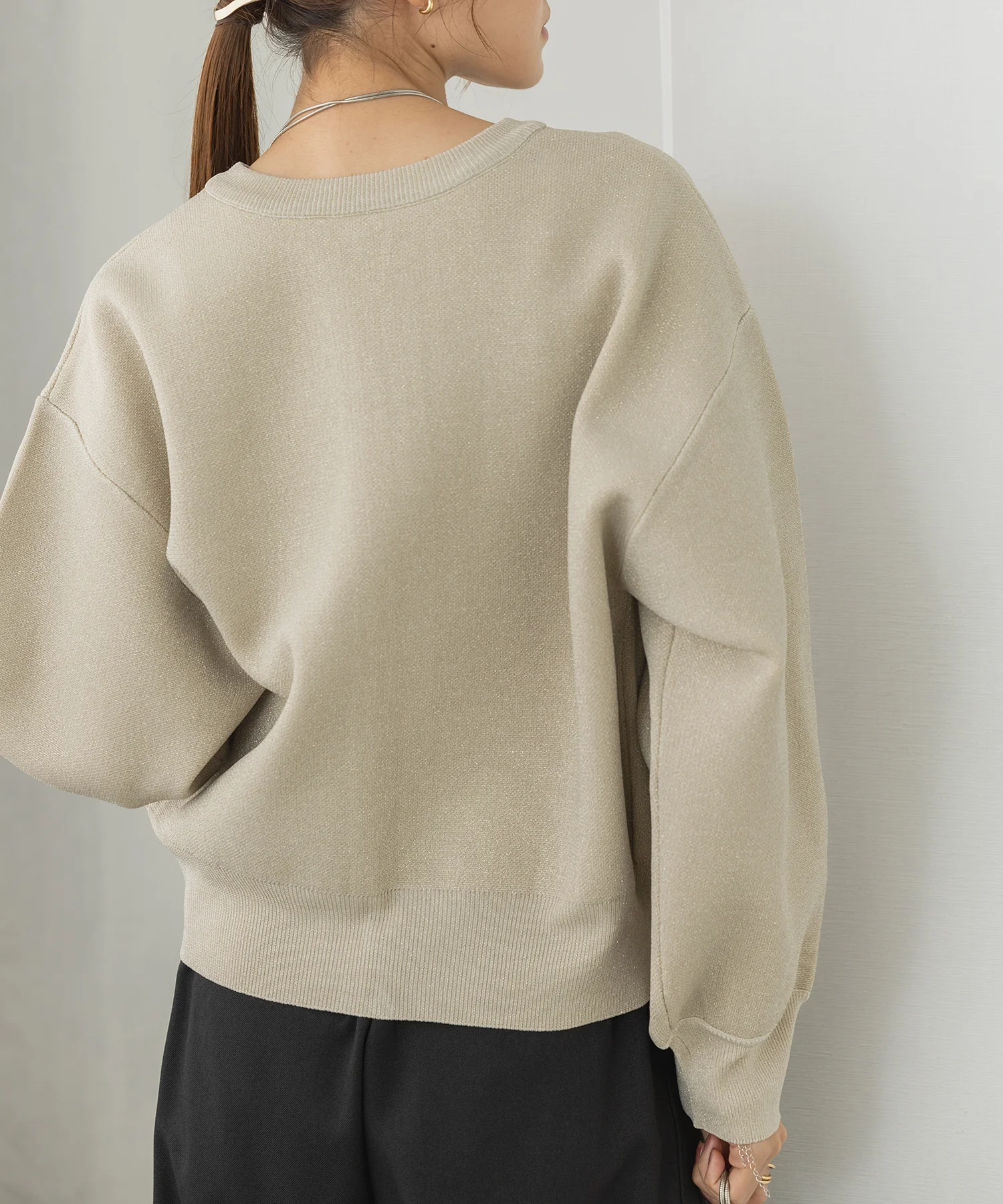 【WEB限定/別注】ジップショートカーディガン