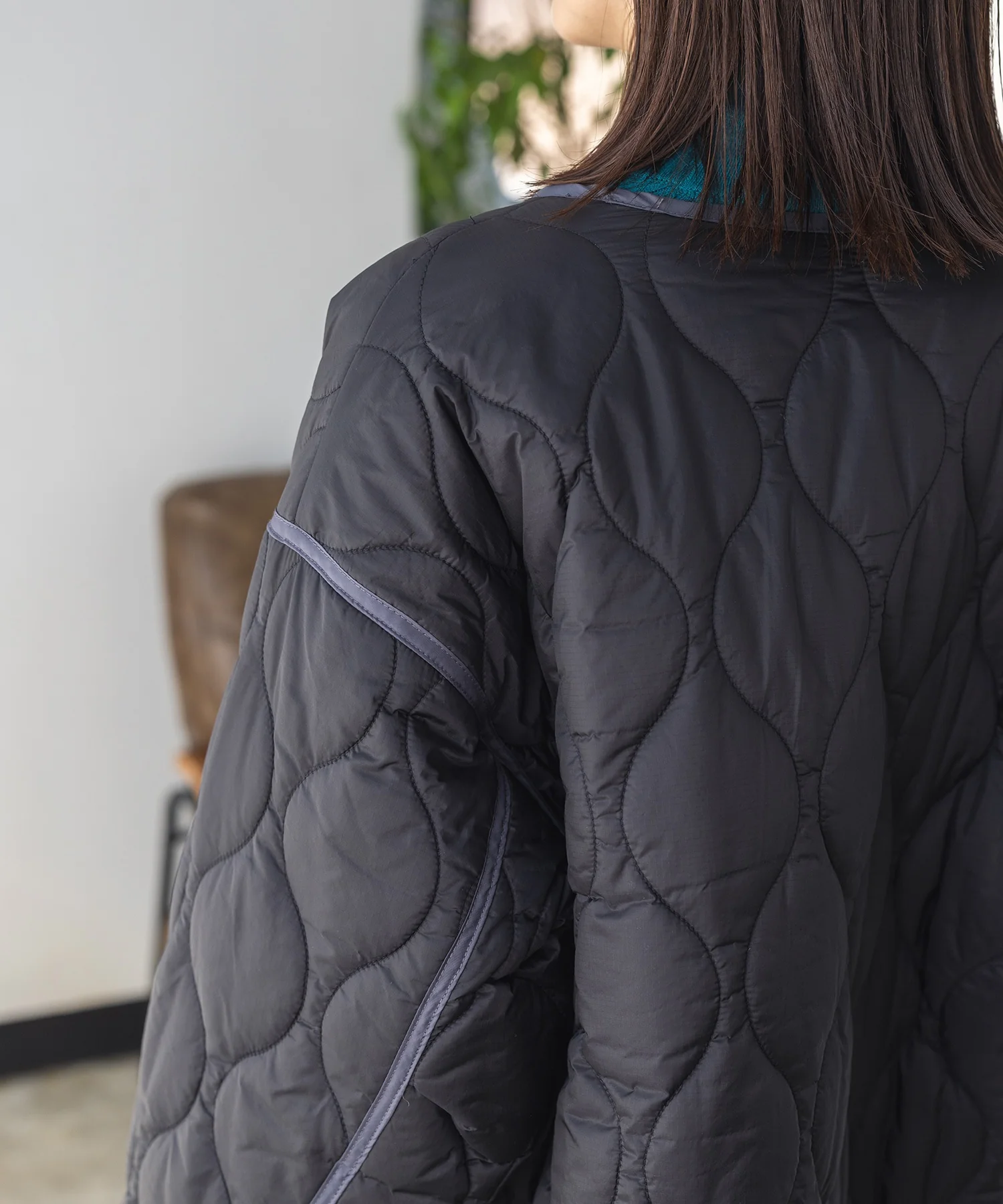 リップストップナイロンリバーシブルジャケット