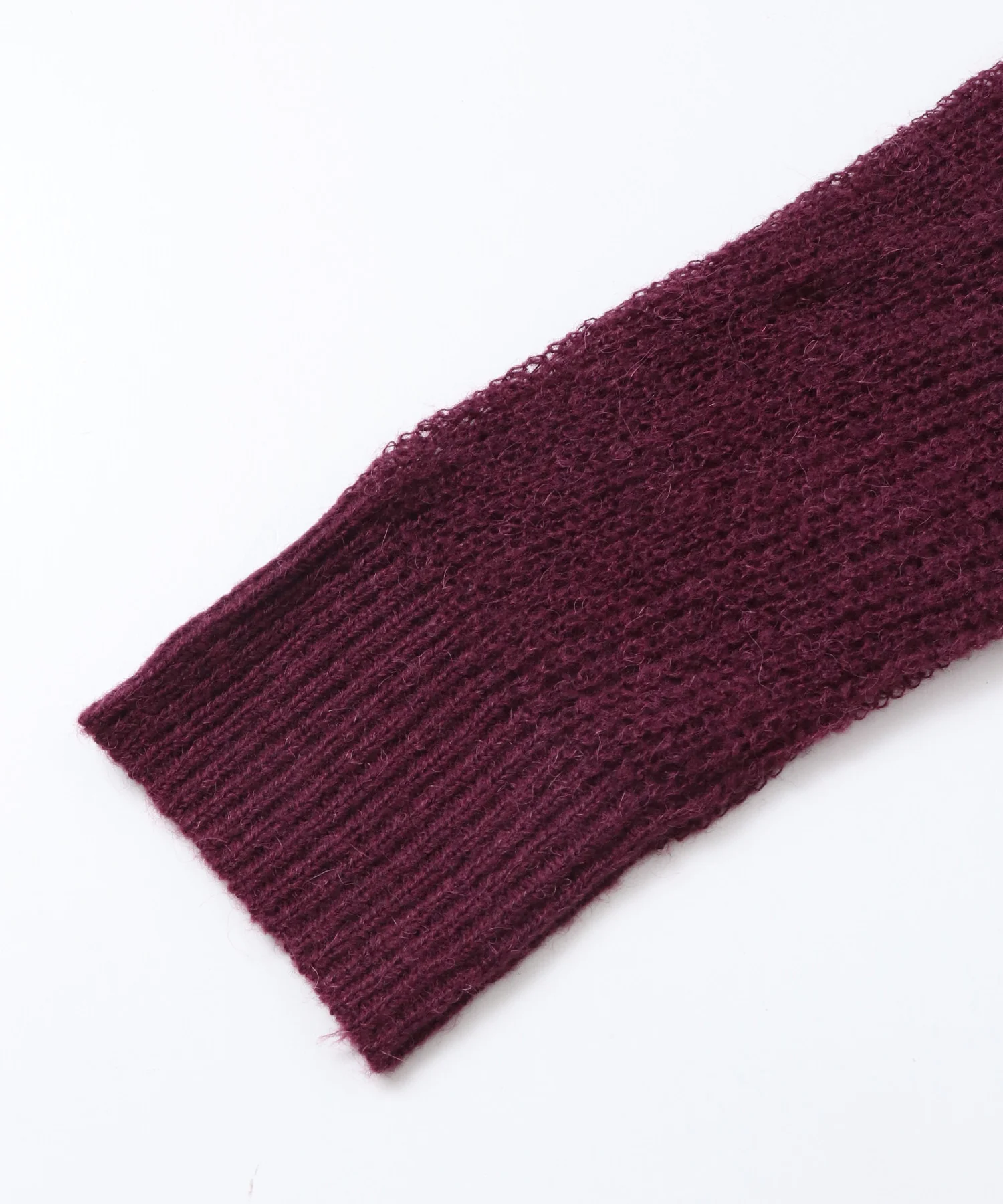 アルパカニット ロゴシアートップス