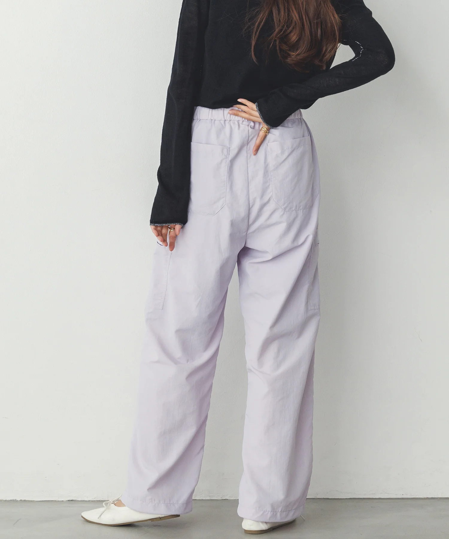 ナイロン カーゴパンツ