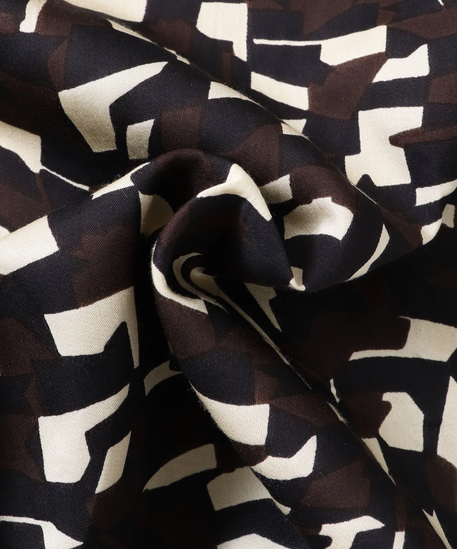 ジオメトリックプリント イージーパンツ