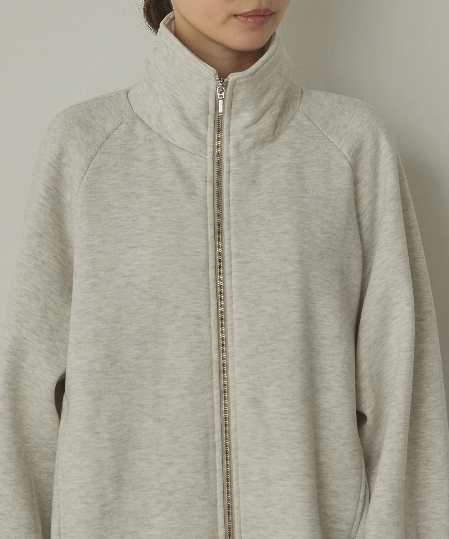 裏起毛 Wジップブルゾン