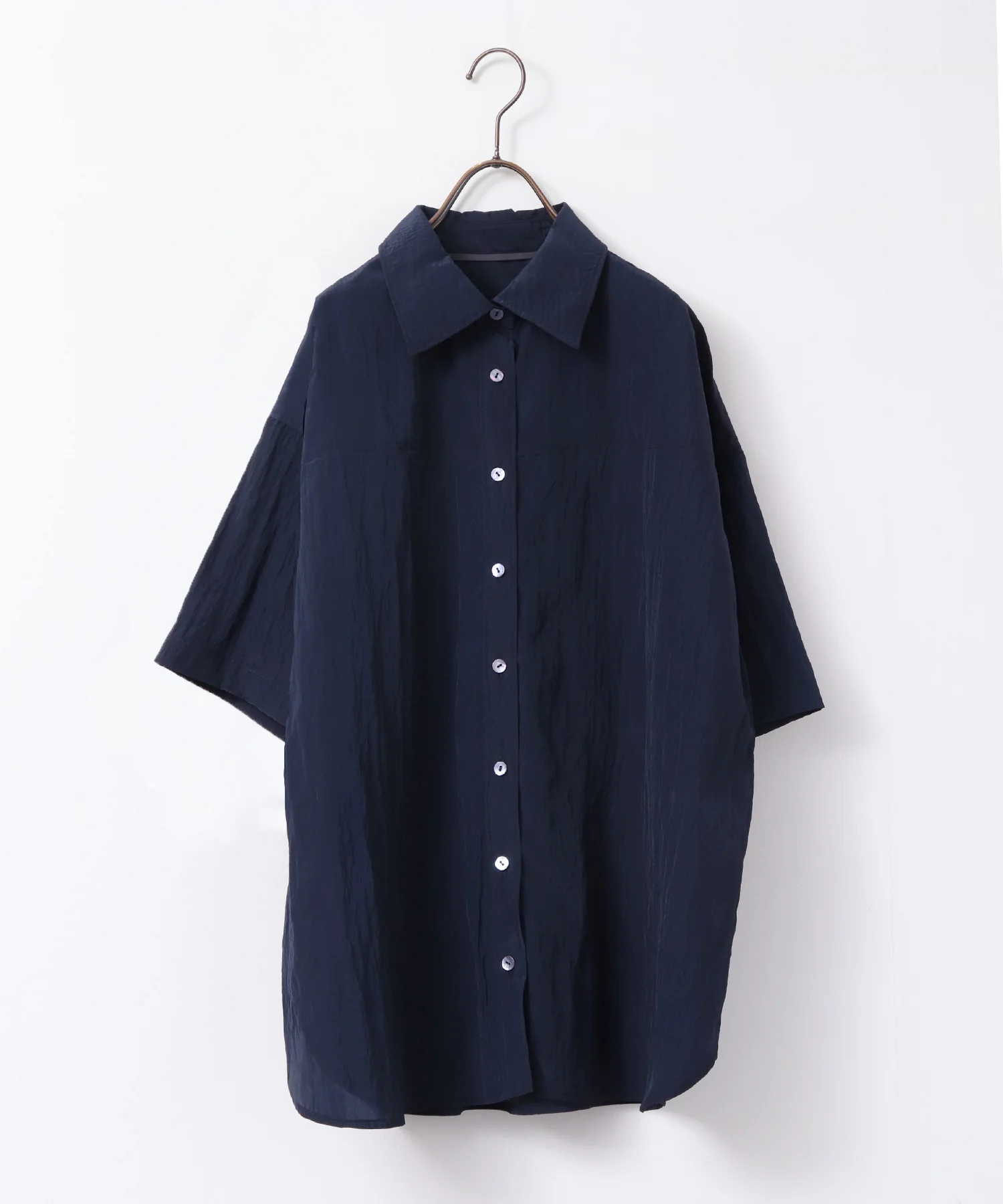 ワッシャー加工 2WAYシャツ