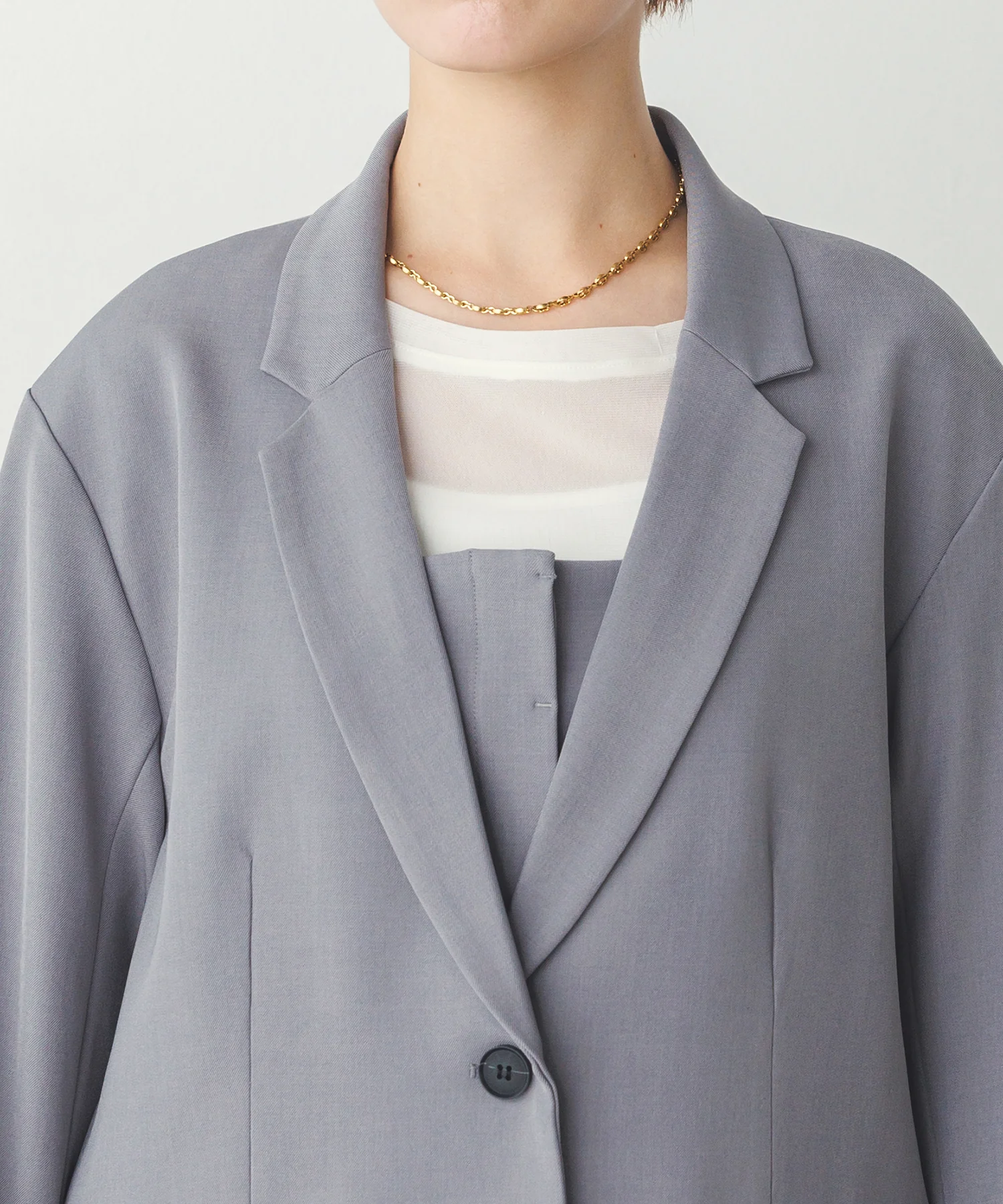 ストレッチポリツイル オーバージャケット