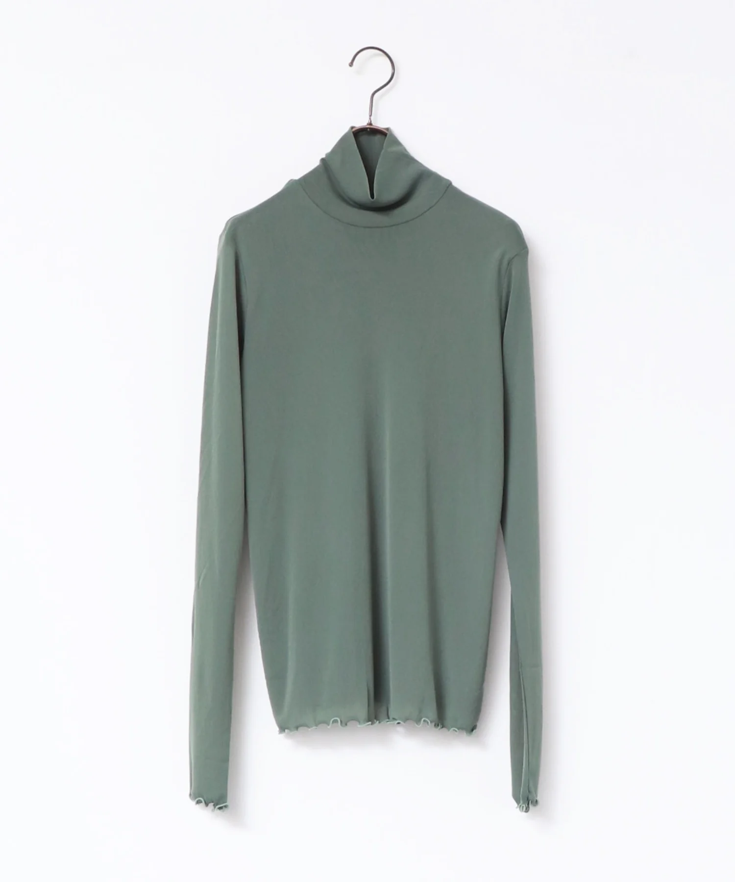 シアー タートルインナーカットソー