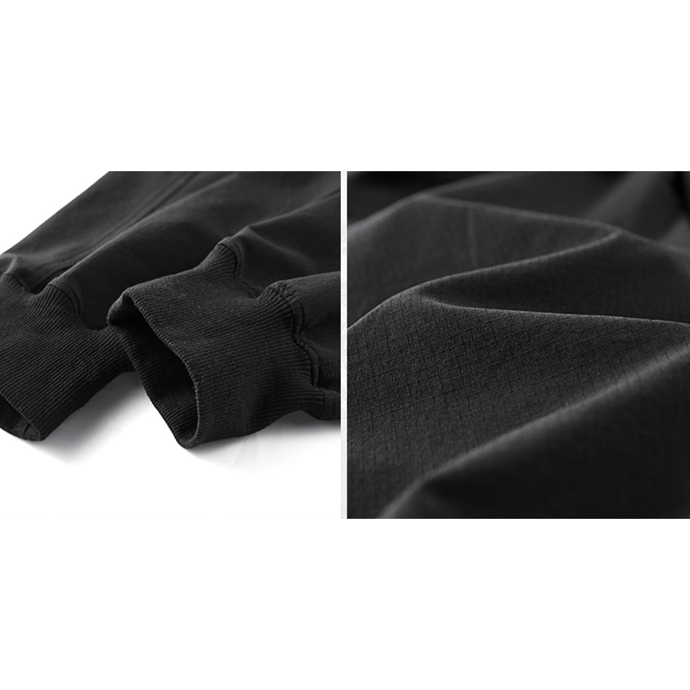 防水・耐引裂　取り外し可能なグログランテープ付き パラシュートパンツ