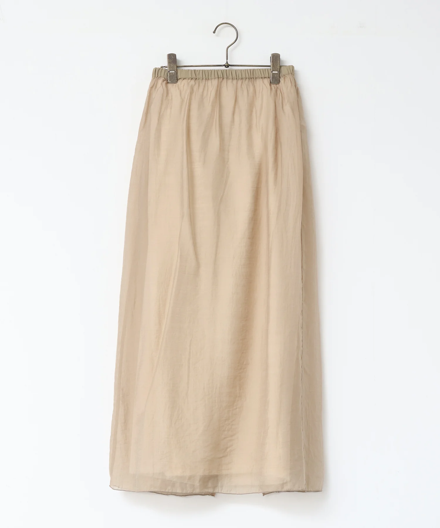 シアーポンチ レイヤードスカートセット