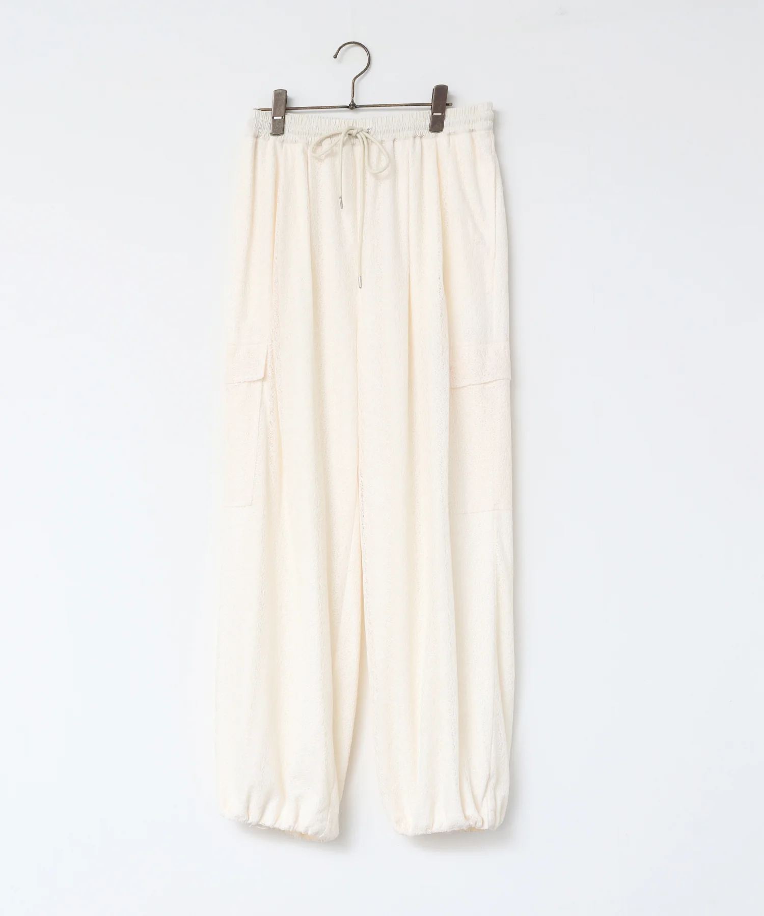 メッシュレース カーゴパンツ