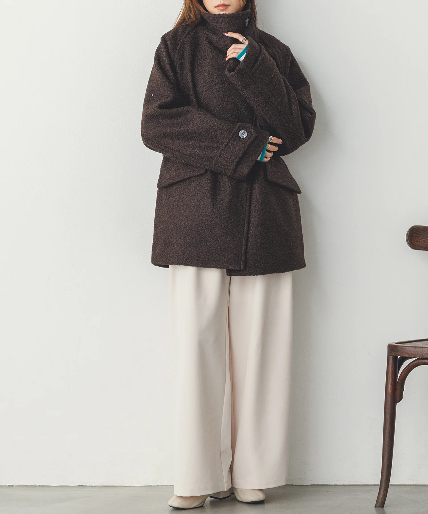 ストレッチワイドパンツ