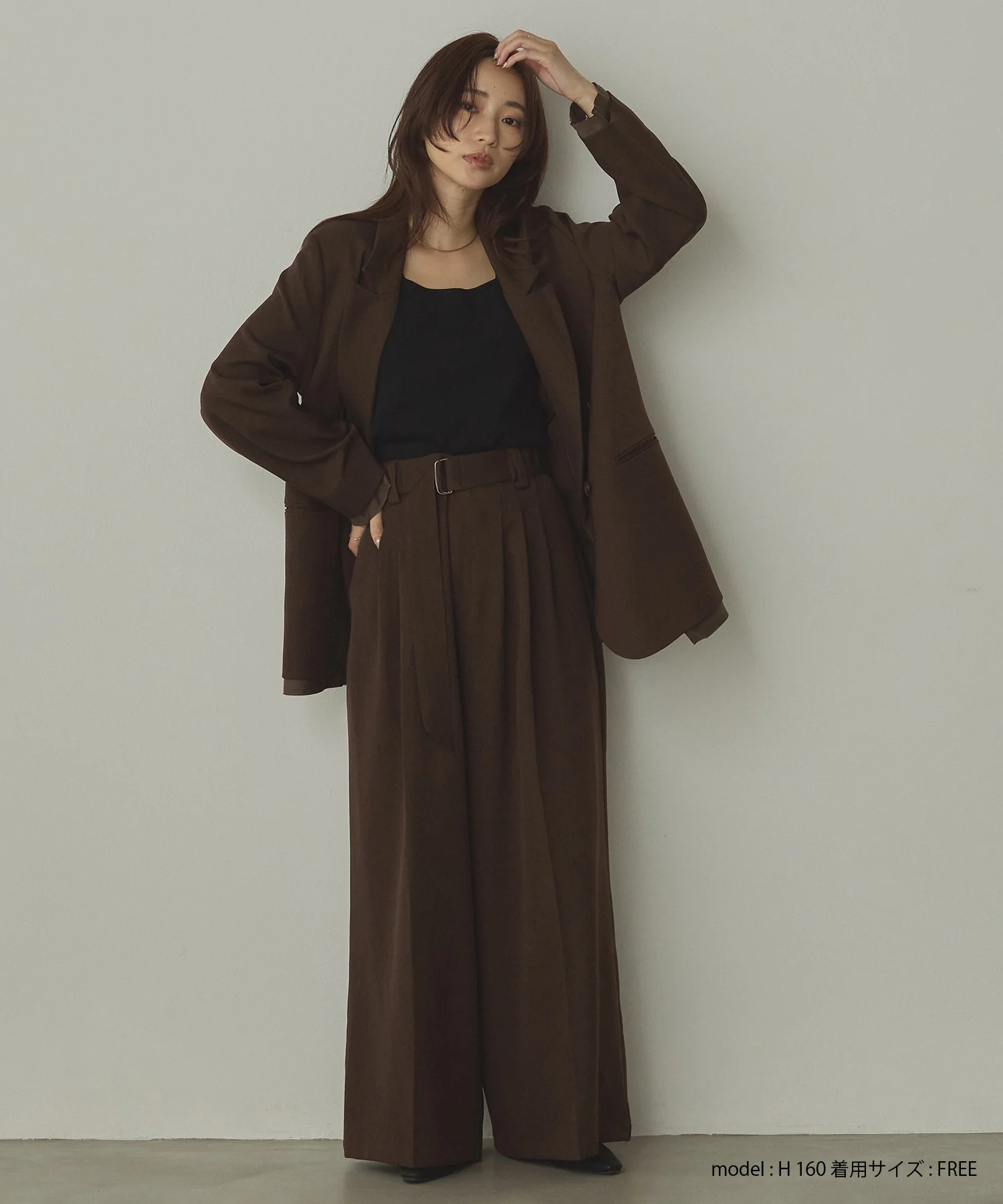 ストライプ ダブルジャケット