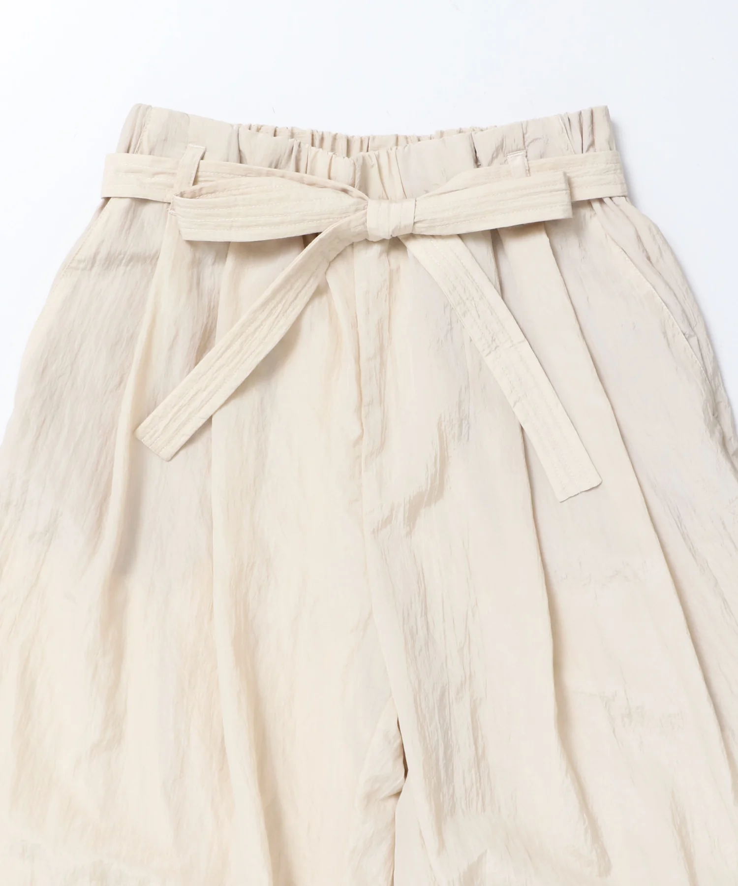 ワッシャー加工 ワイドストレートパンツ